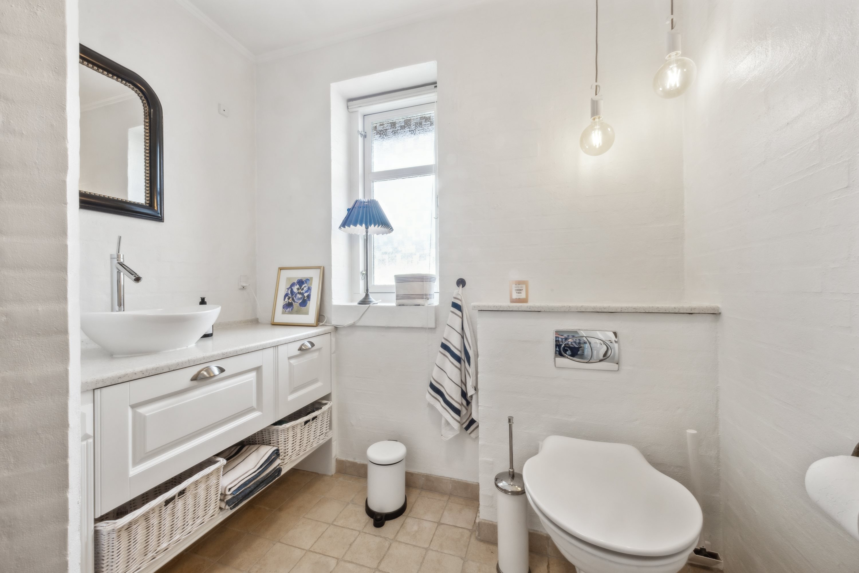 Fremhævet badeværelse billede i fuldskærmstilstand. Billede af Uggerhalnevej 16, Grindsted, 9310 Vodskov