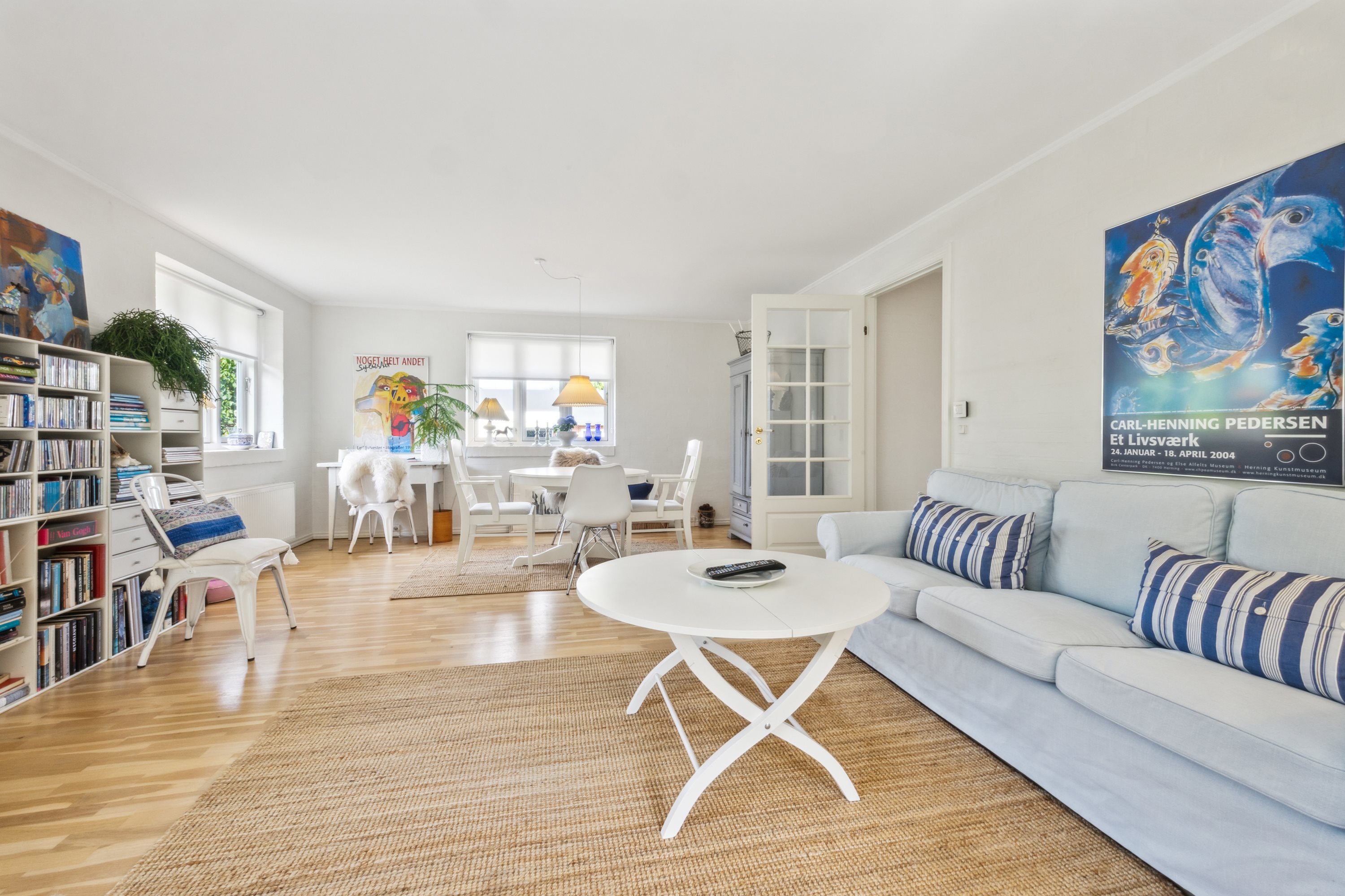 Fremhævet stue billede i fuldskærmstilstand. Billede af Uggerhalnevej 16, Grindsted, 9310 Vodskov