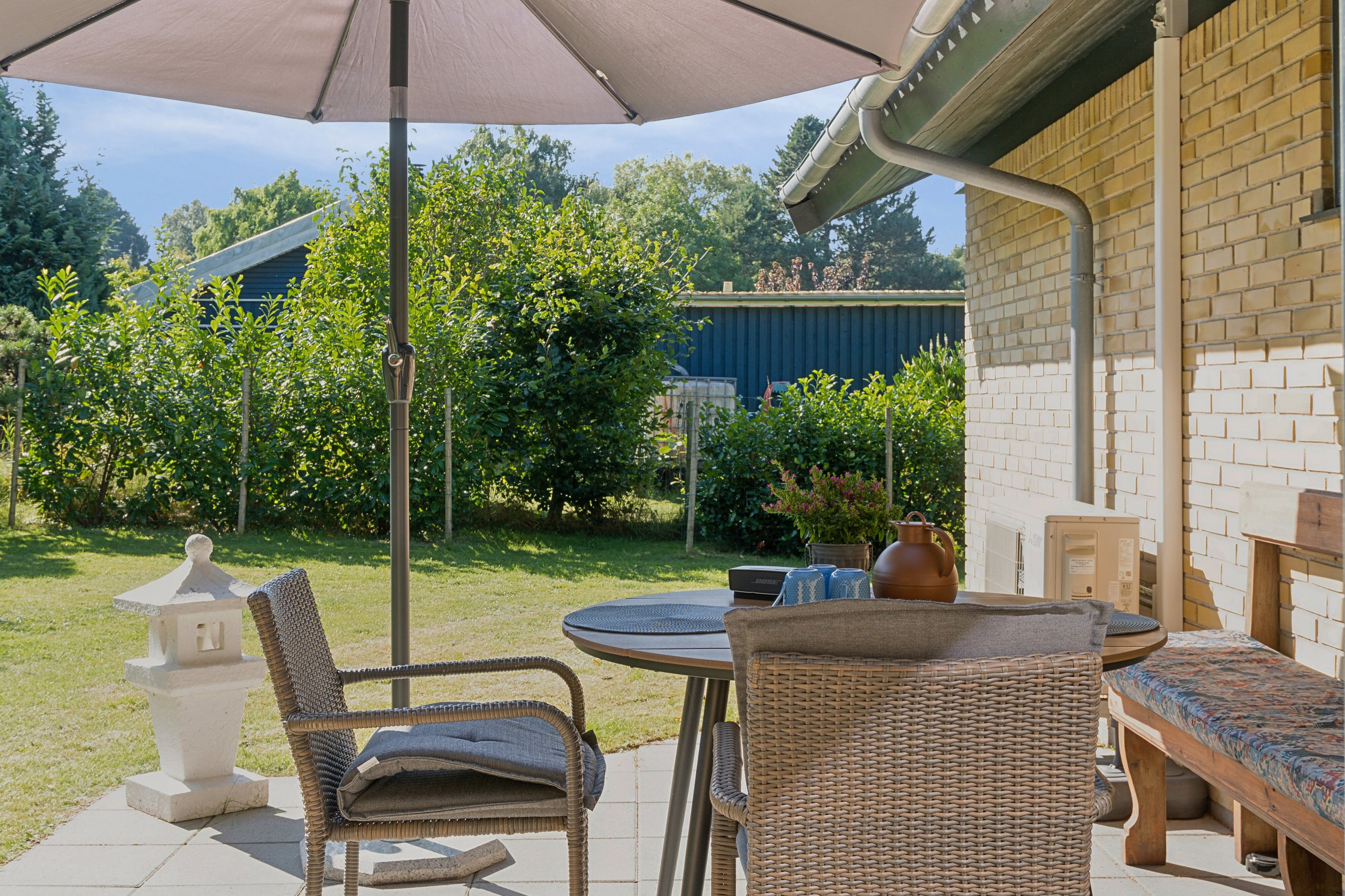 Fremhævet terrasse billede i fuldskærmstilstand. Billede af Højbjergvej 2, Ordrup, 4540 Fårevejle