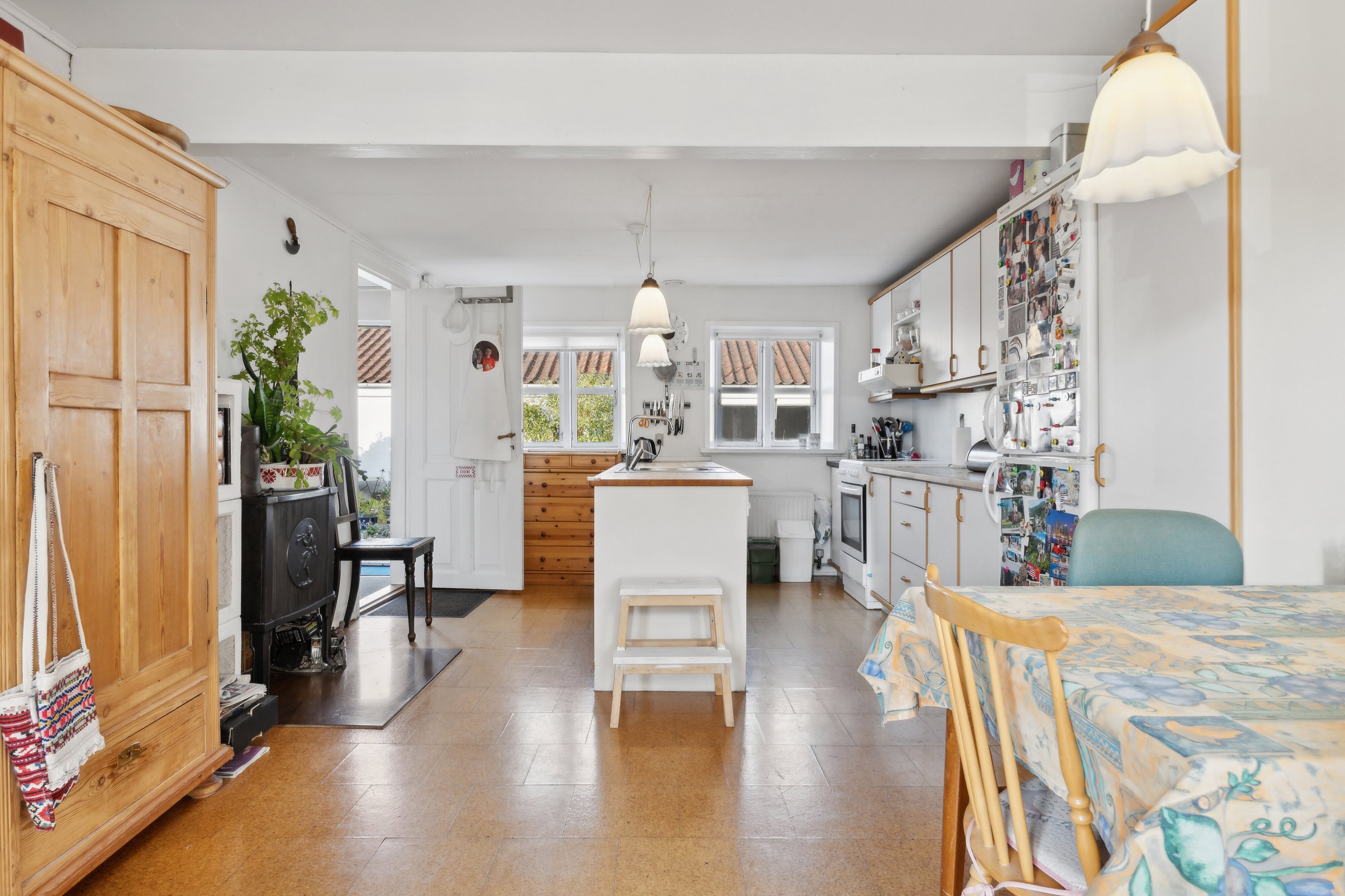 Fremhævet køkken billede i fuldskærmstilstand. Billede af Børsen 11, 9800 Hjørring