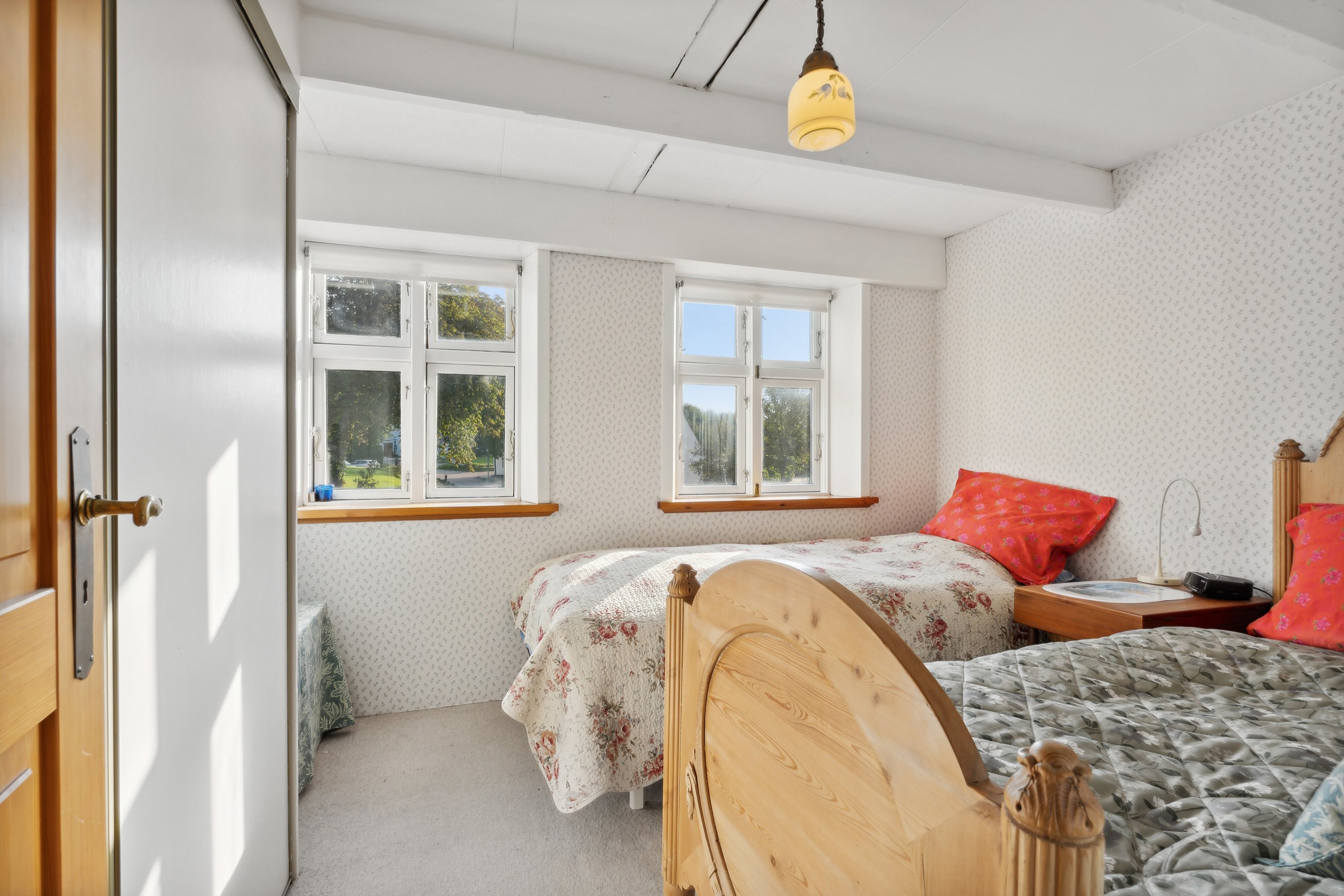 Fremhævet soveværelse billede i fuldskærmstilstand. Billede af Børsen 11, 9800 Hjørring