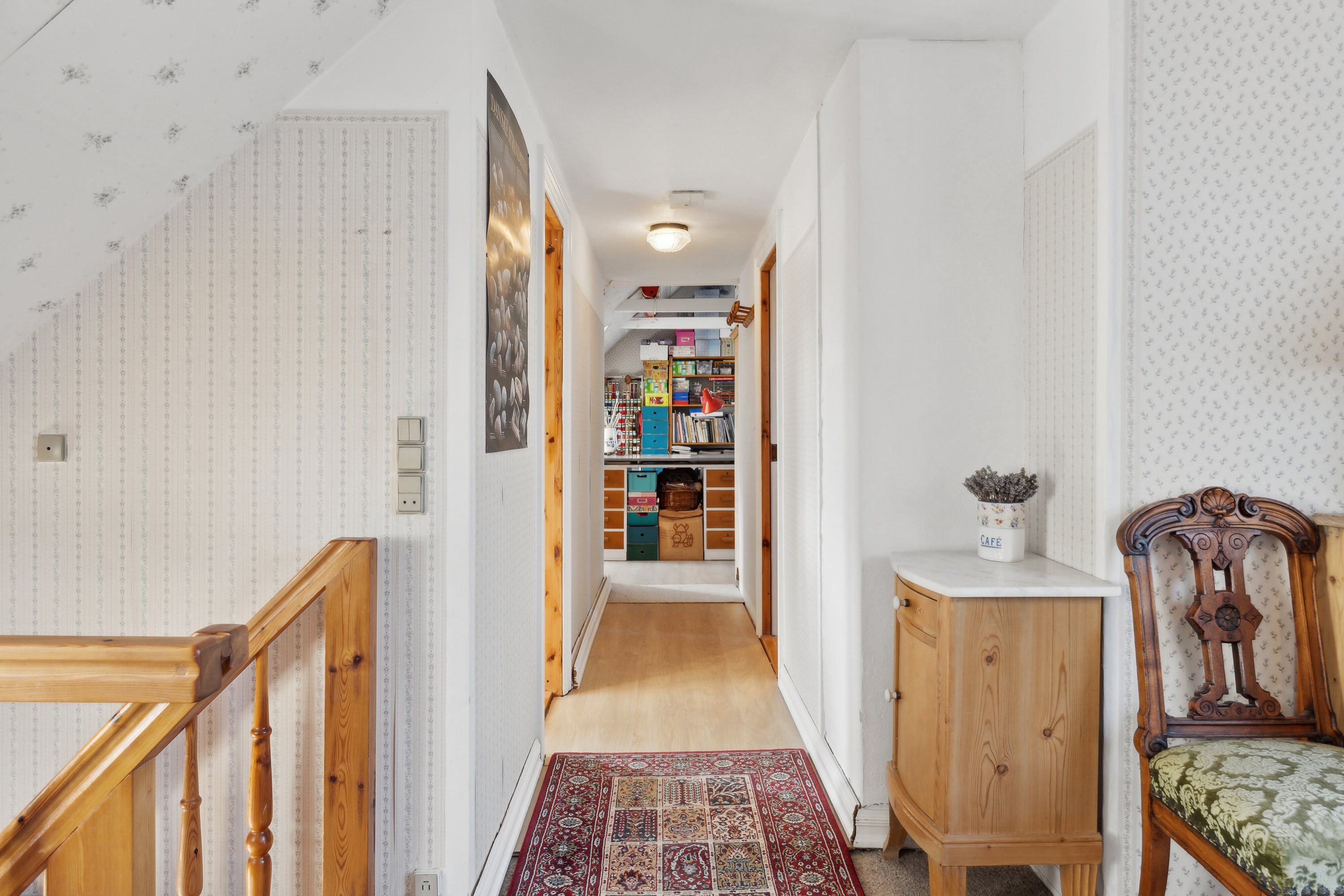 Fremhævet gang billede i fuldskærmstilstand. Billede af Børsen 11, 9800 Hjørring