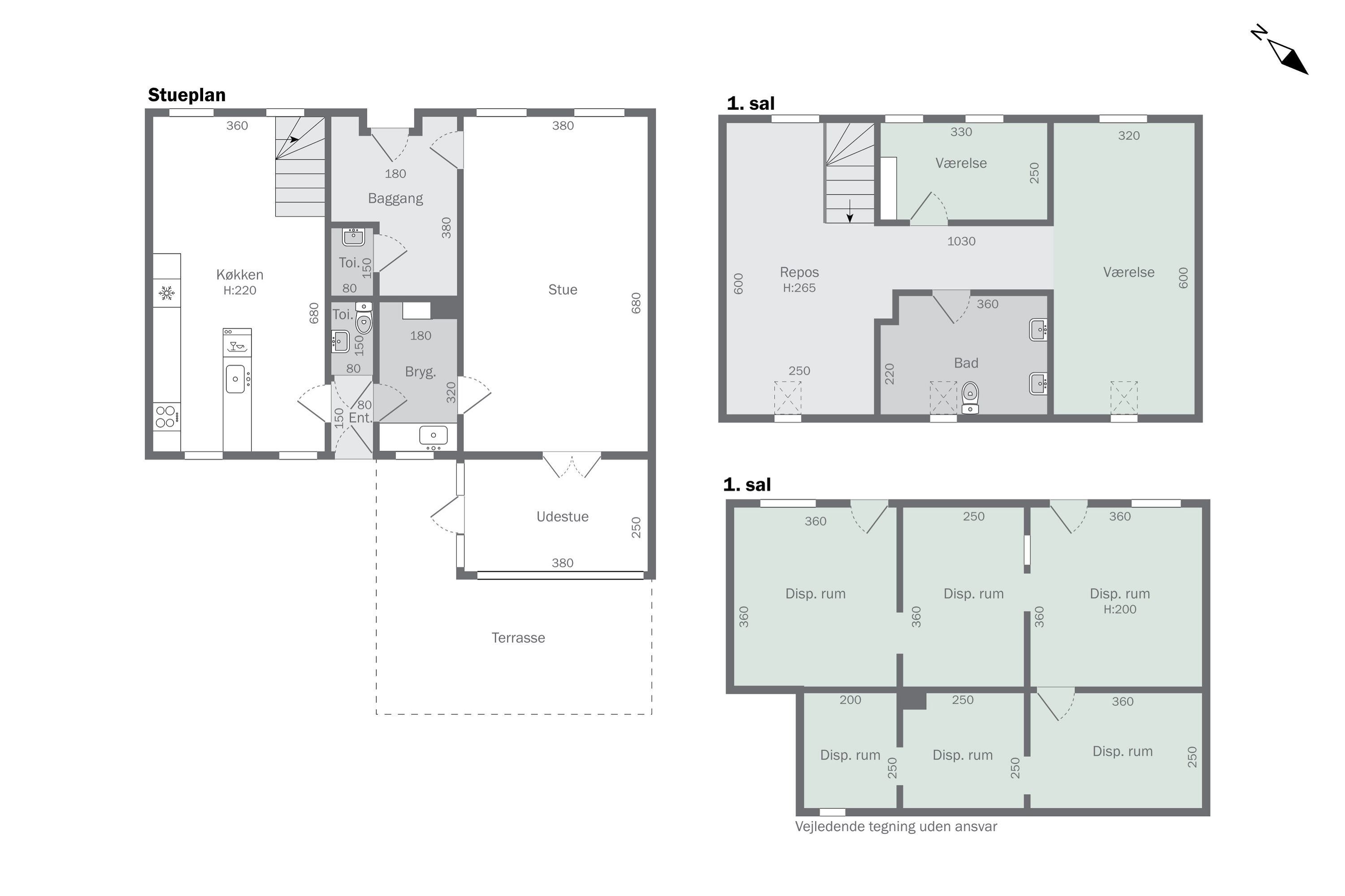Plantegninger billede af Børsen 11, 9800 Hjørring