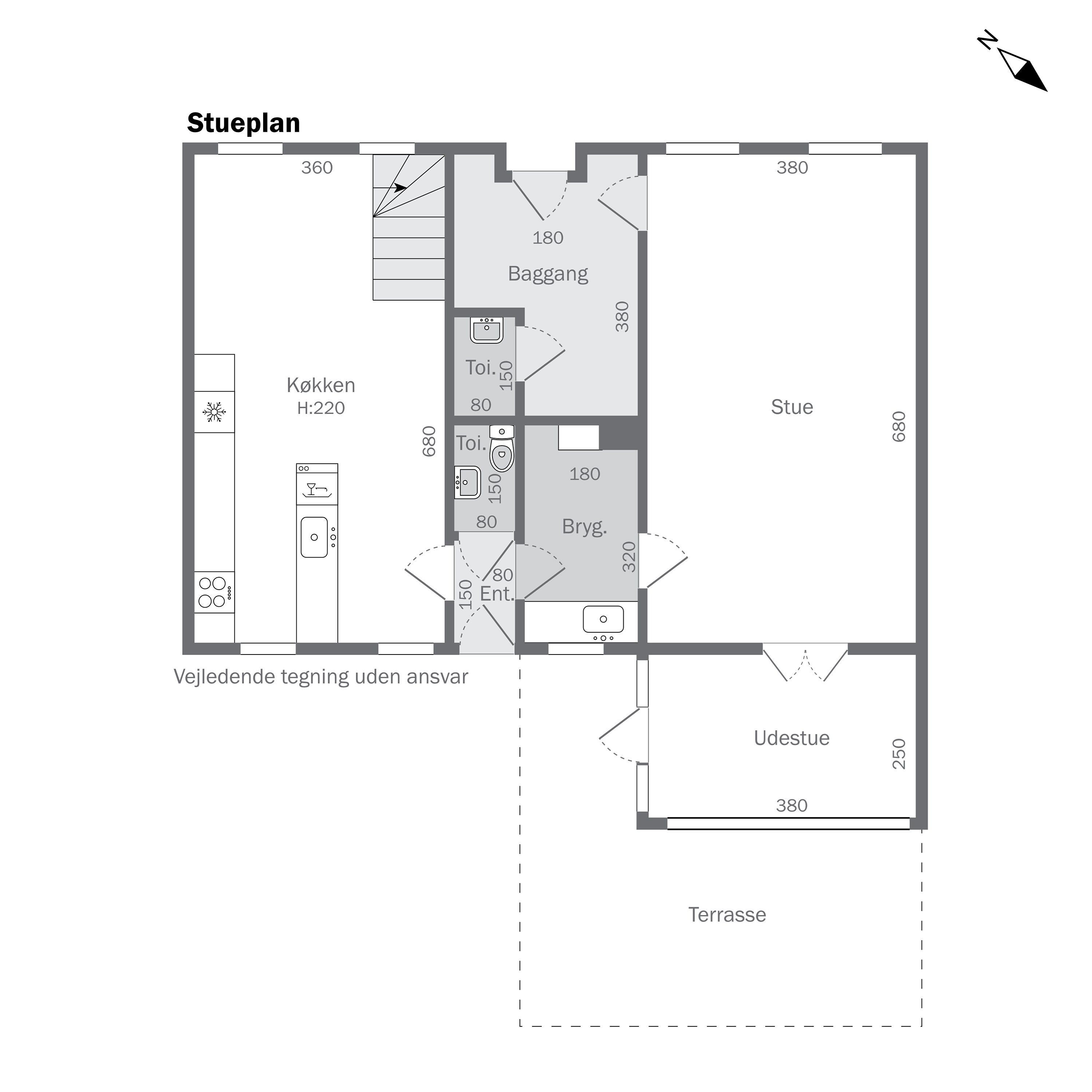 Plantegninger billede af Børsen 11, 9800 Hjørring