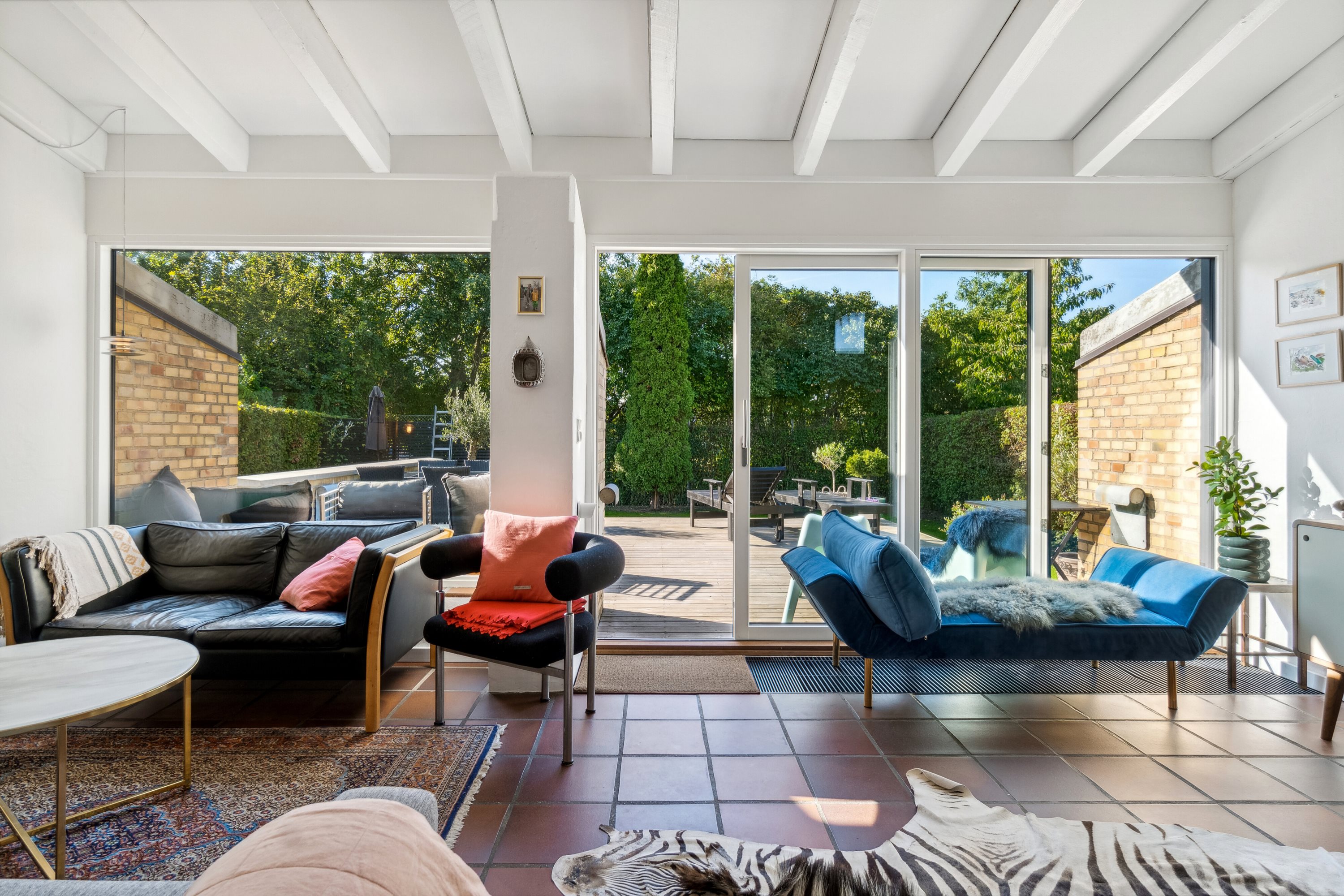 Fremhævet stue billede i fuldskærmstilstand. Billede af Capellas Alle 23, 2770 Kastrup