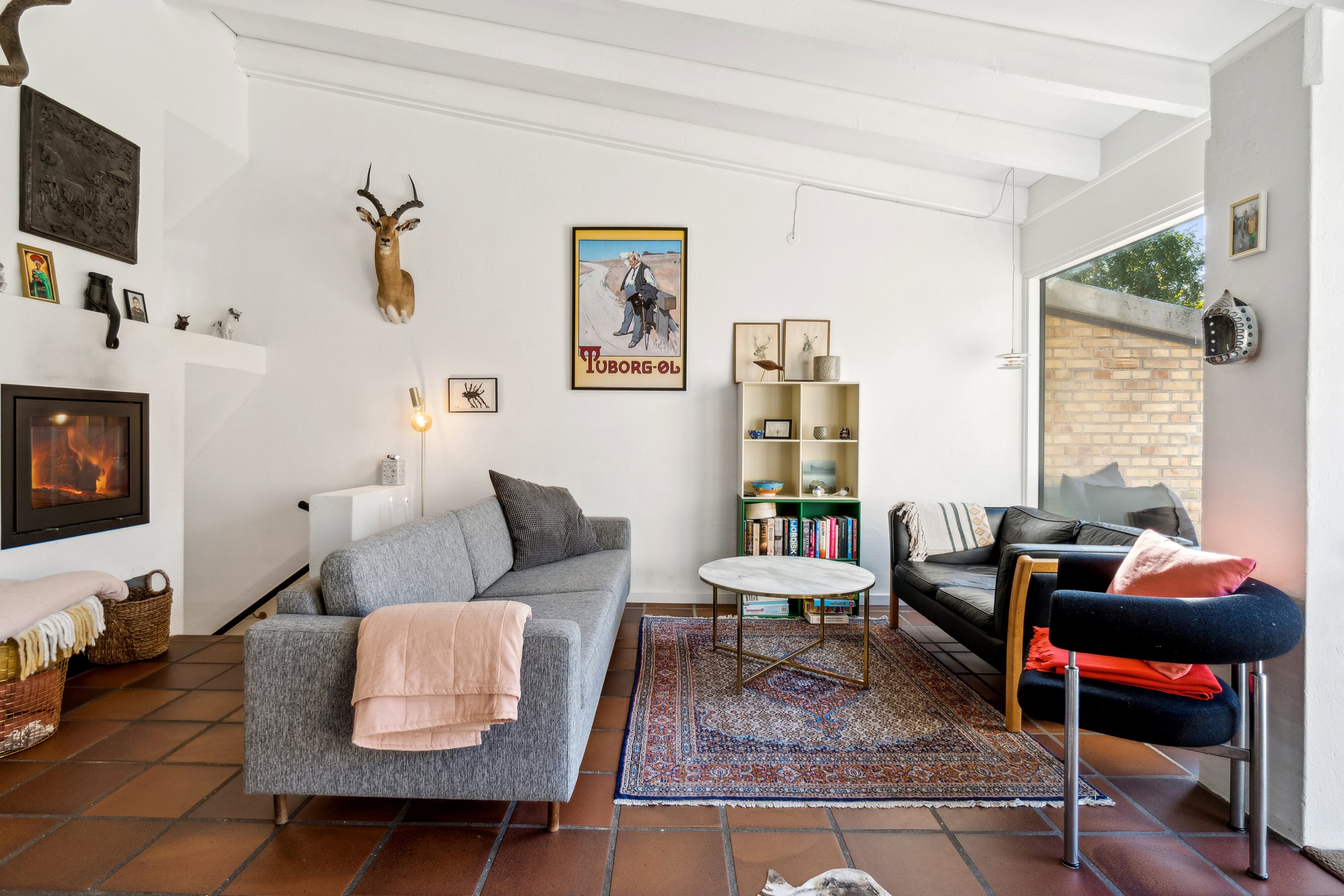 Fremhævet stue billede i fuldskærmstilstand. Billede af Capellas Alle 23, 2770 Kastrup