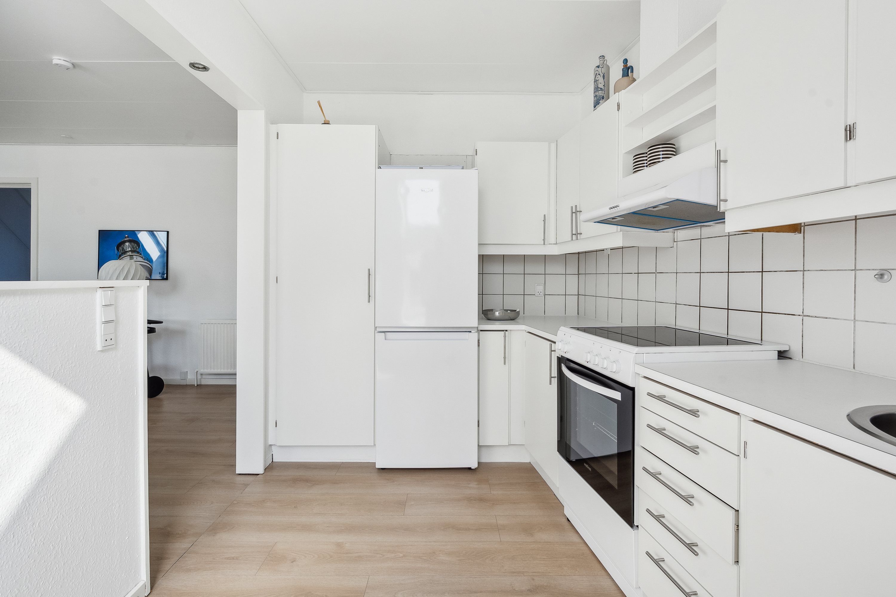 Fremhævet køkken billede i fuldskærmstilstand. Billede af Nørregade 18, 1. tv., 9850 Hirtshals