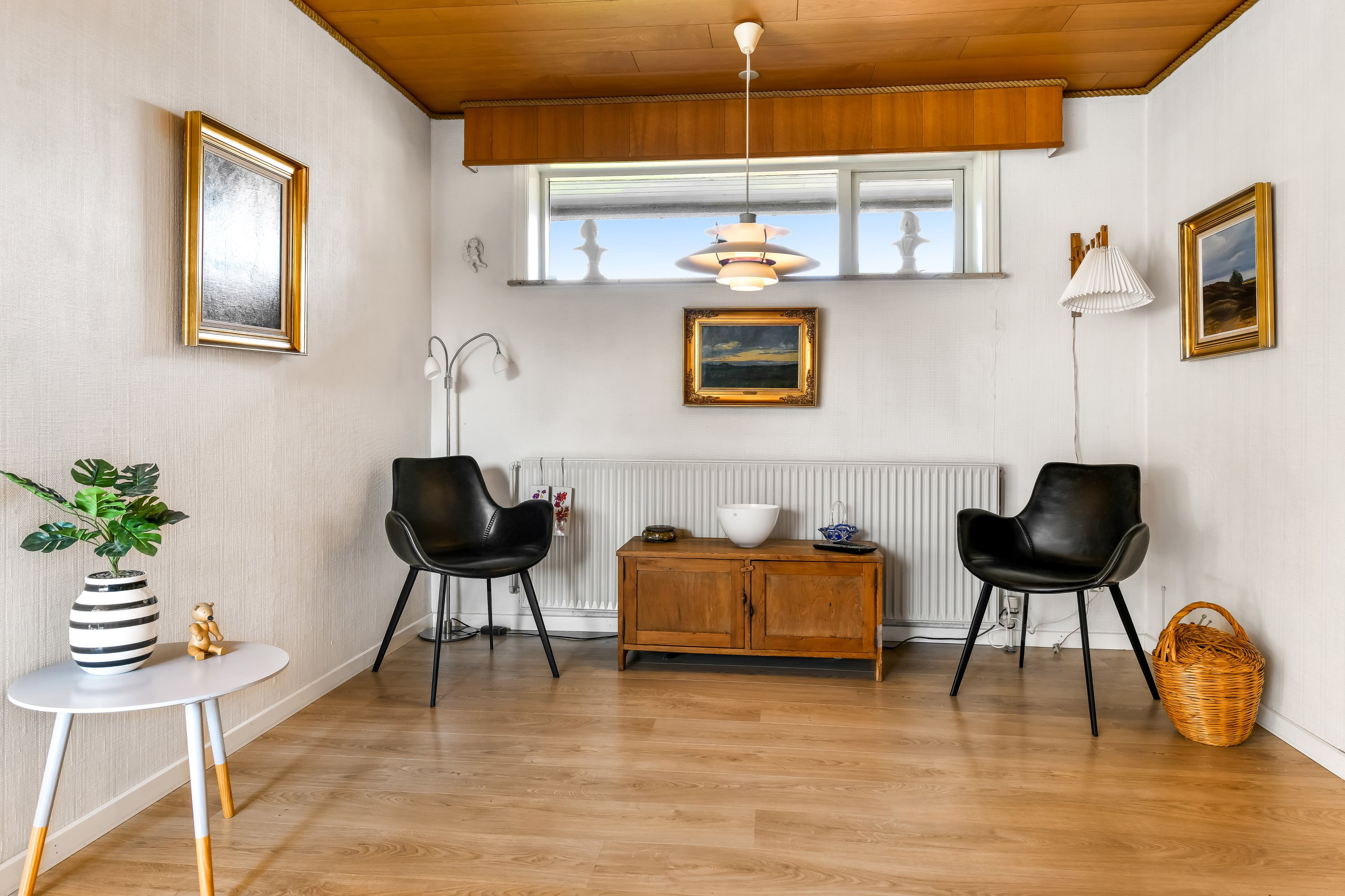 Fremhævet stue billede i fuldskærmstilstand. Billede af Vestparken 39, 6840 Oksbøl