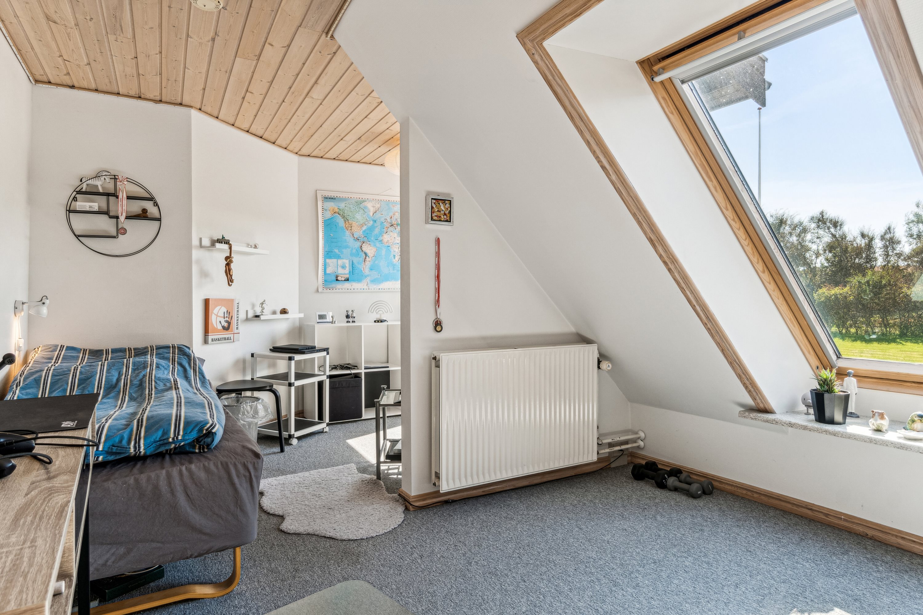 Fremhævet soveværelse billede i fuldskærmstilstand. Billede af Ashøjvej 14, 7760 Hurup Thy