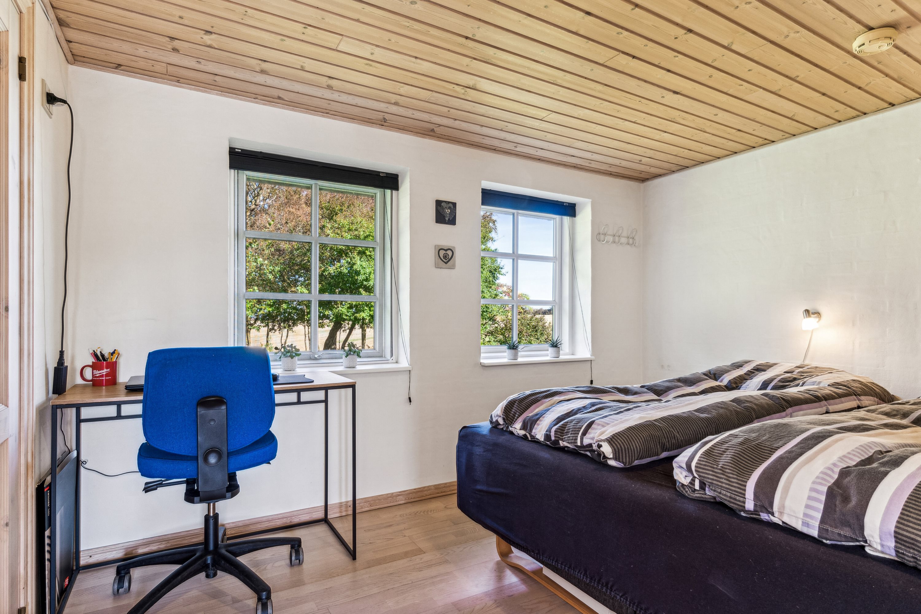 Fremhævet soveværelse billede i fuldskærmstilstand. Billede af Ashøjvej 14, 7760 Hurup Thy