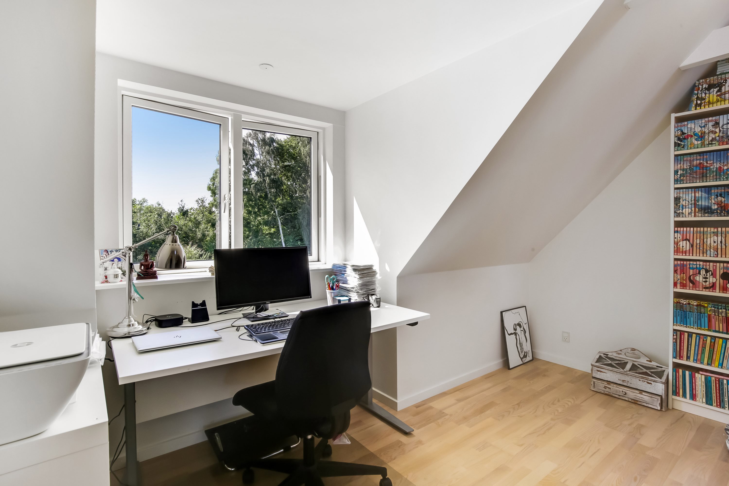 Fremhævet værelse billede i fuldskærmstilstand. Billede af Tjørnevænget 9, Følle, 8410 Rønde