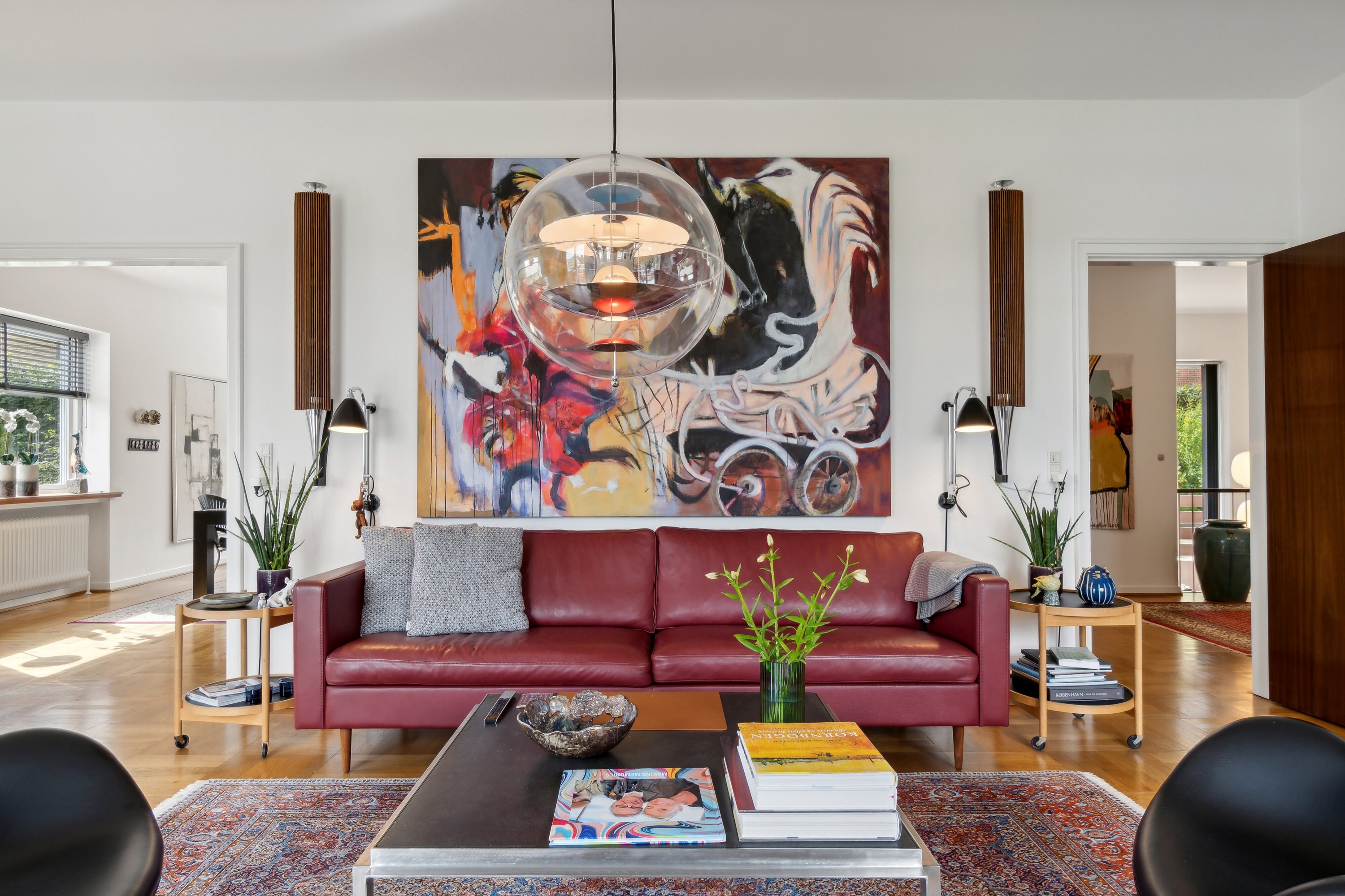 Fremhævet stue billede i fuldskærmstilstand. Billede af Tørholmsvej 93, 9800 Hjørring