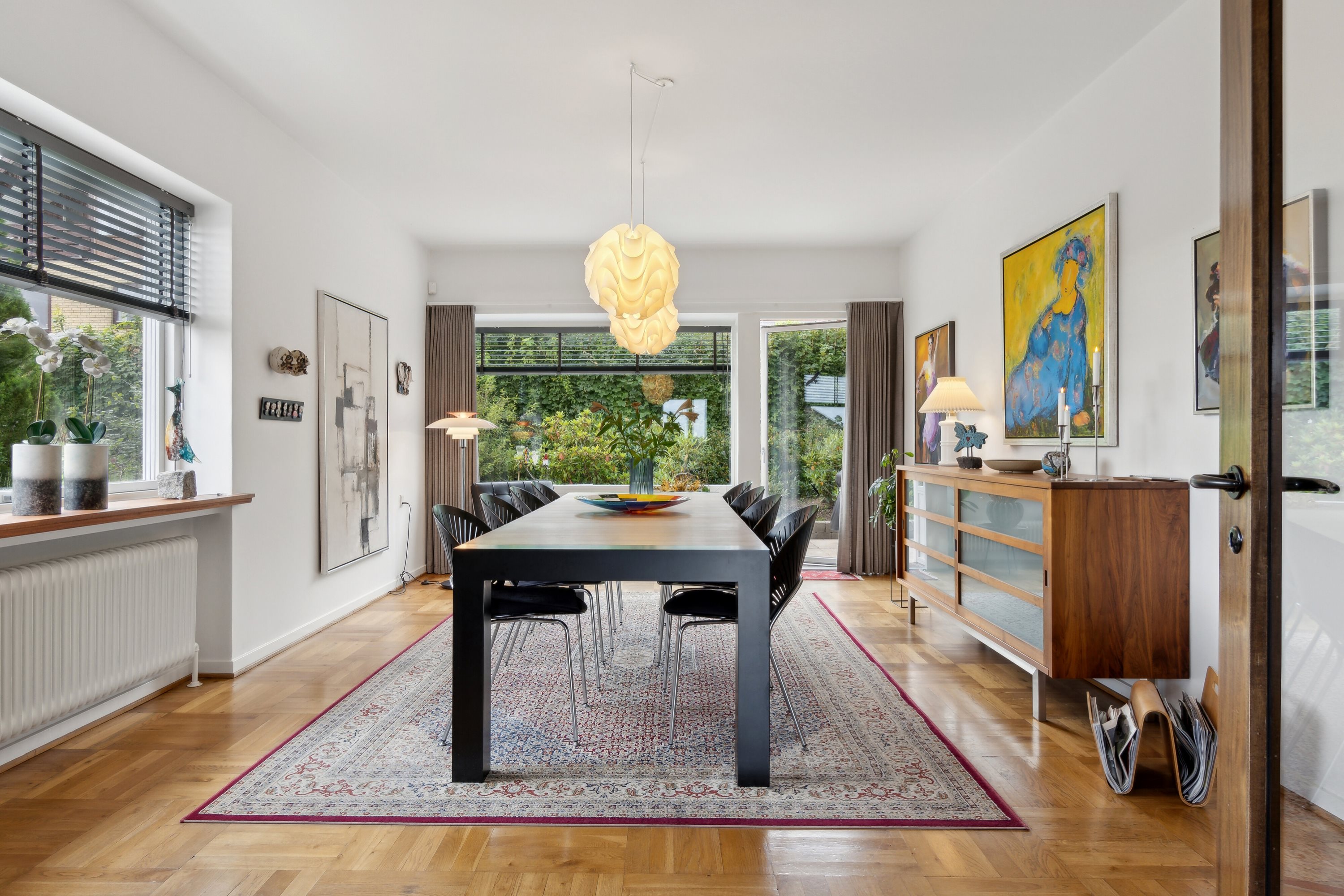 Fremhævet spisestue billede i fuldskærmstilstand. Billede af Tørholmsvej 93, 9800 Hjørring