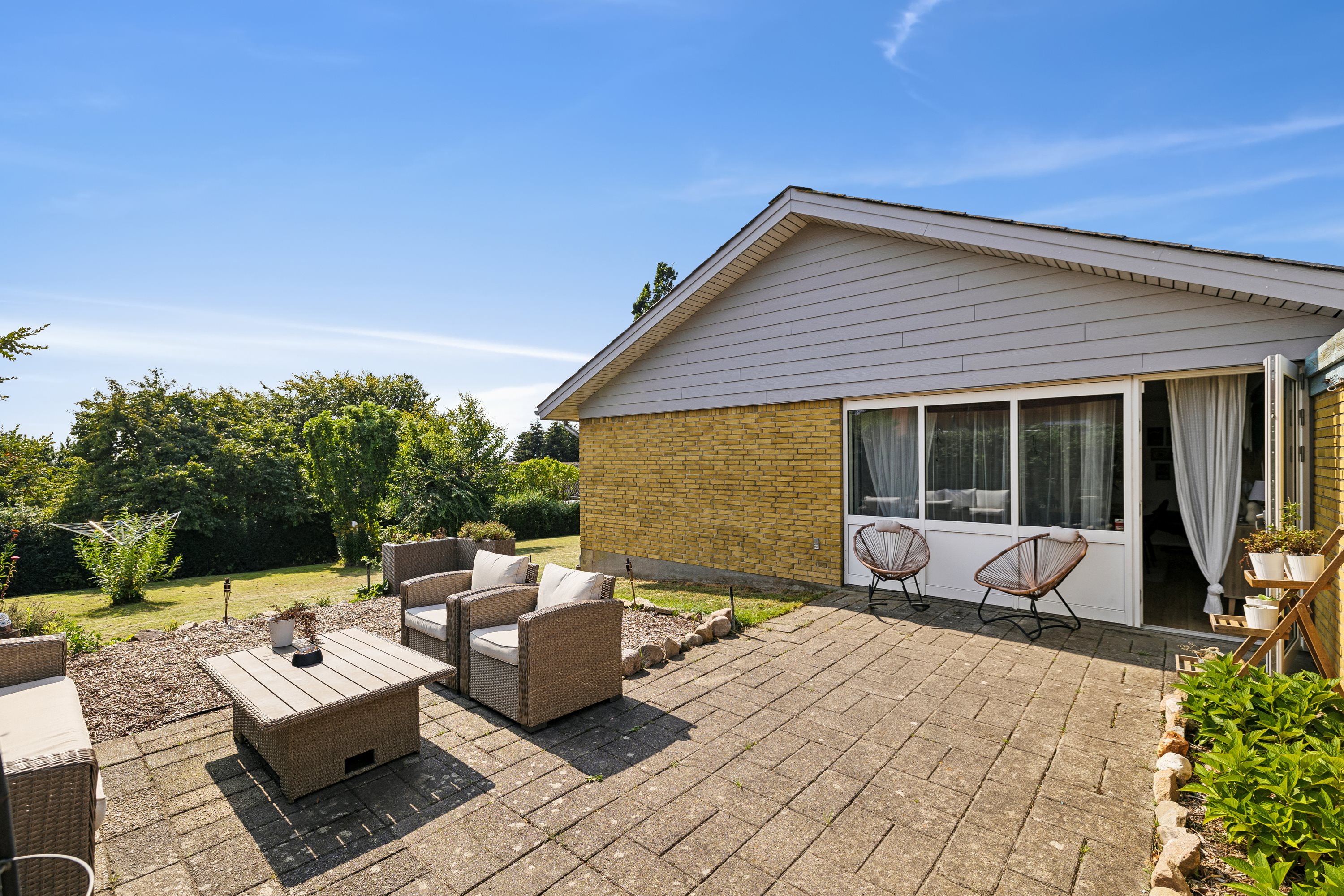 Fremhævet ejendom 1 billede i fuldskærmstilstand. Billede af Munkeparken 33, Vester Åby, 5600 Faaborg