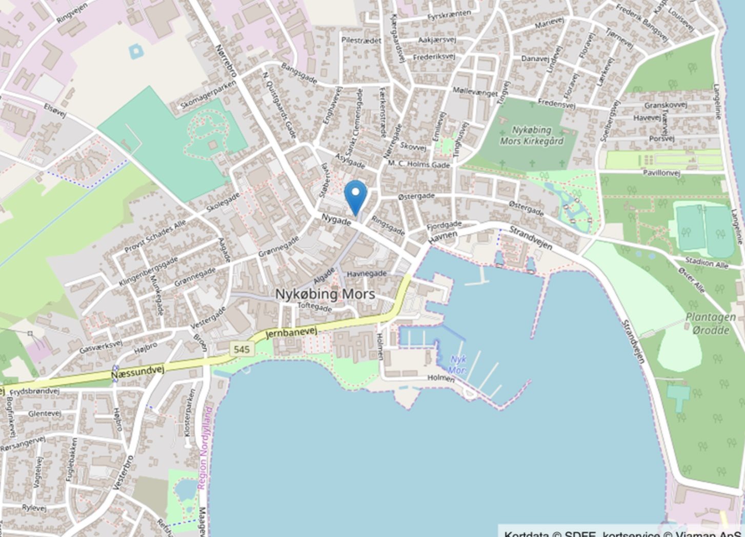 Fremhævet  billede i fuldskærmstilstand. Billede af Raadhustorvet 6C, 2. 3., 7900 Nykøbing M