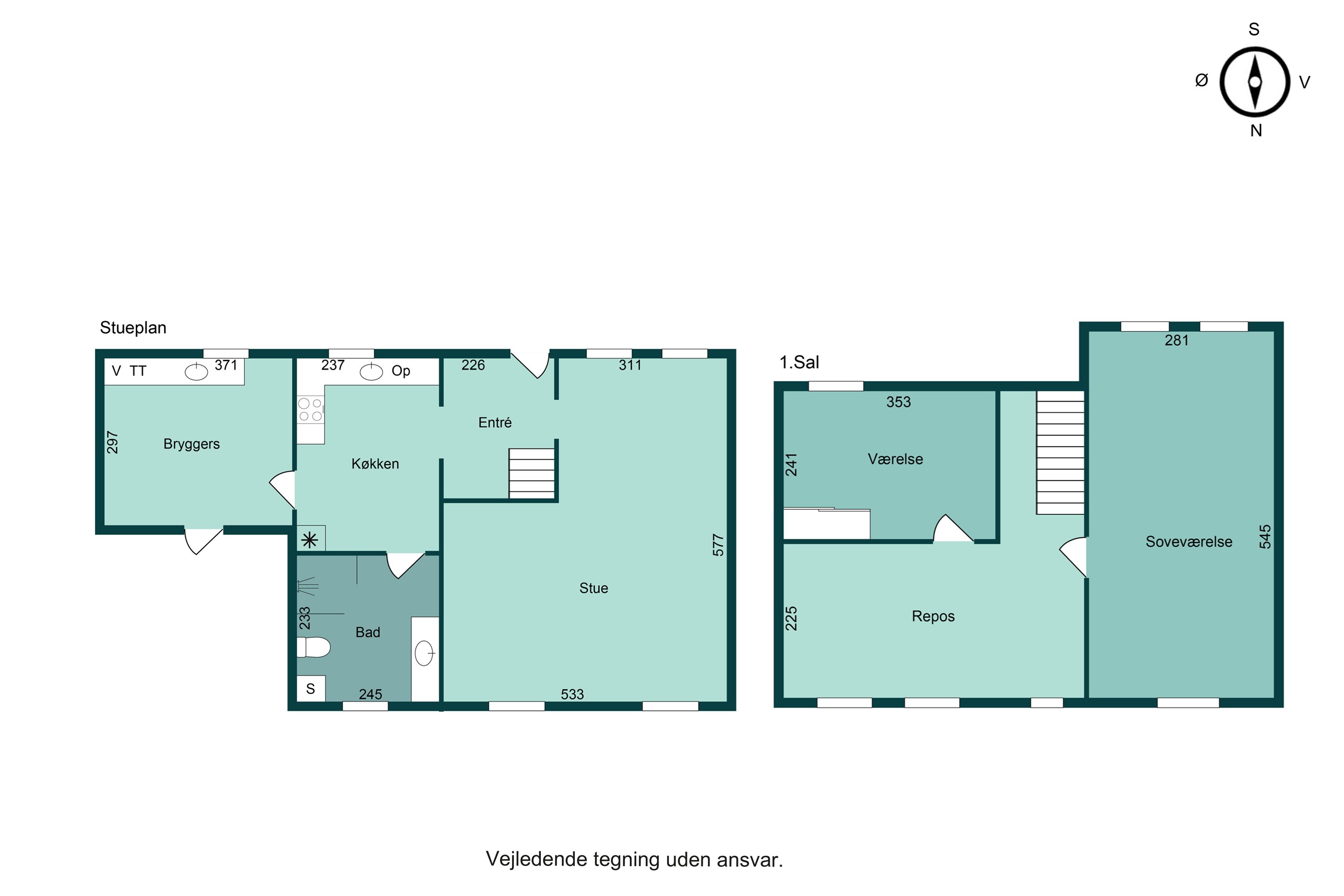 Plantegninger billede af Åboulevarden 107, 8700 Horsens