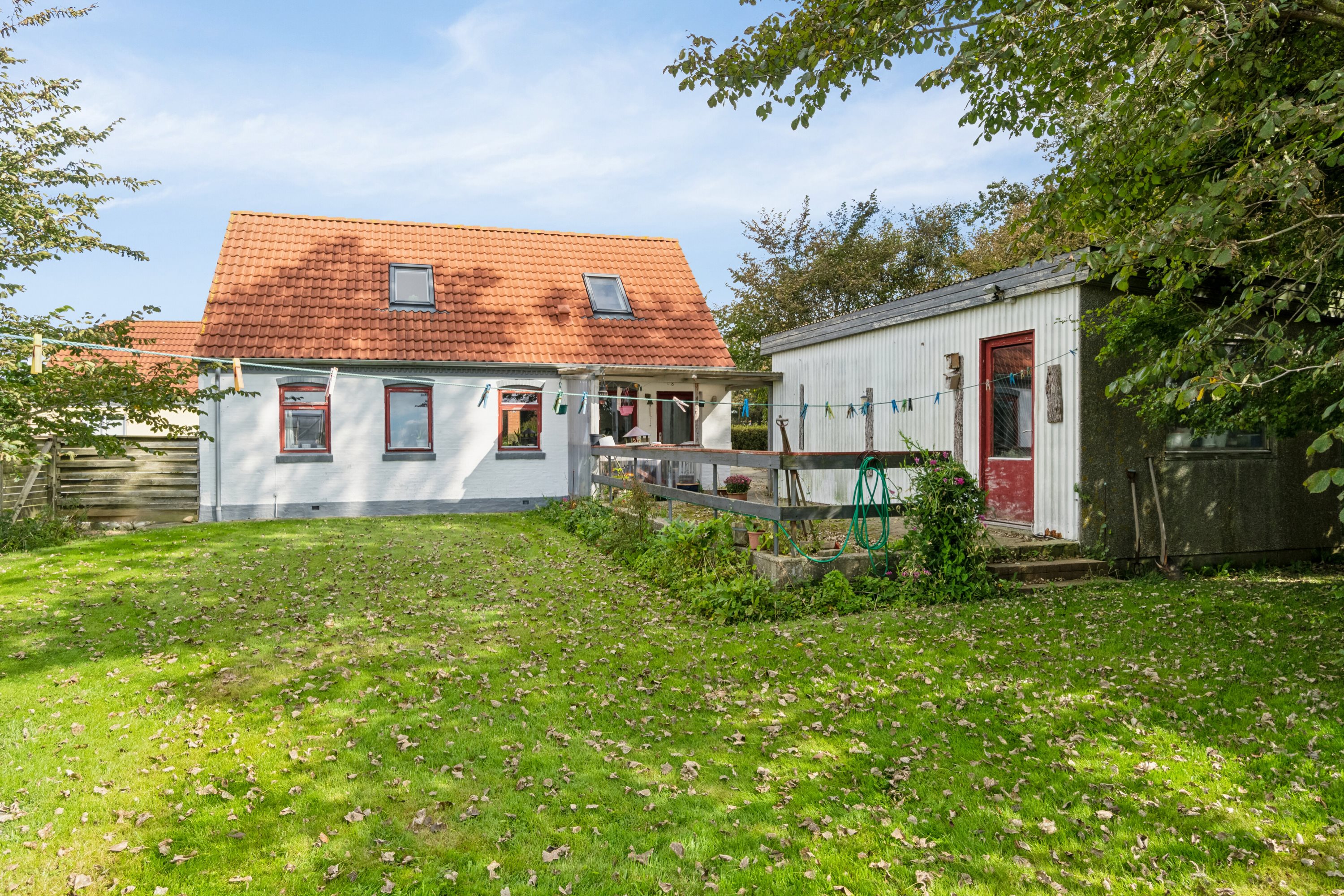 Miniaturebillede 2: set fra haven. Billede af Tårnvej 60, Hørdum, 7752 Snedsted