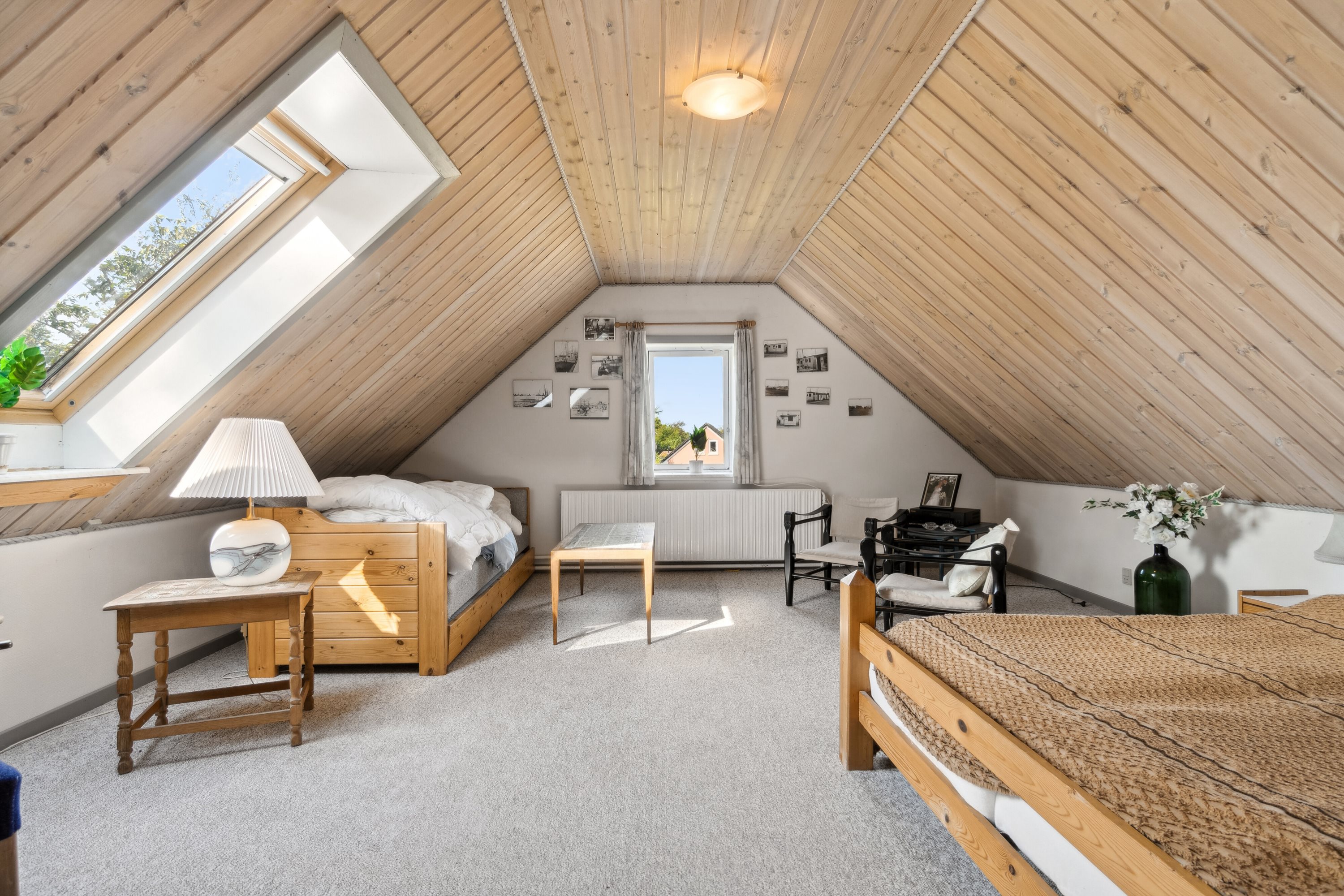 Fremhævet soveværelse billede i fuldskærmstilstand. Billede af Tårnvej 60, Hørdum, 7752 Snedsted