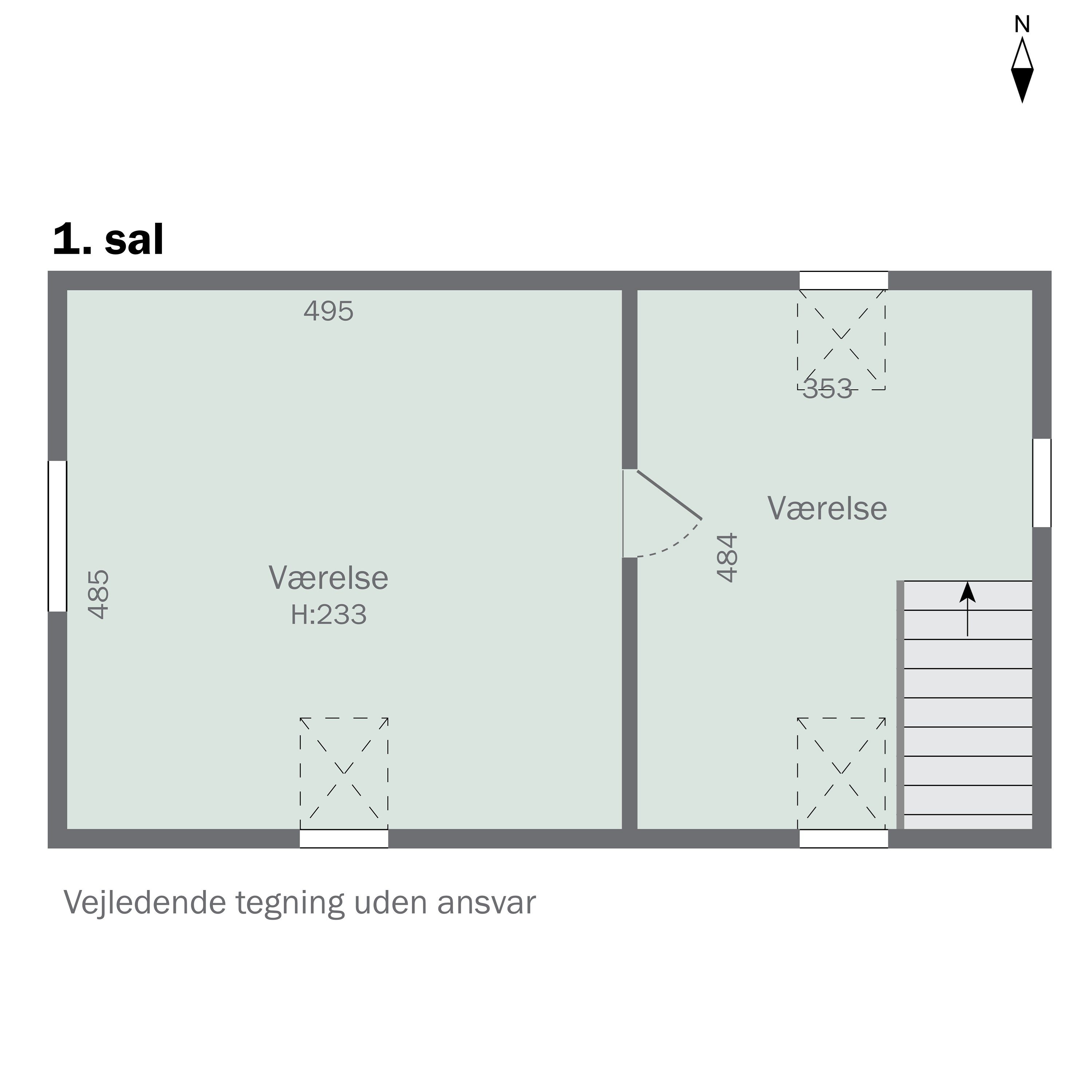 Plantegninger billede af Tårnvej 60, Hørdum, 7752 Snedsted