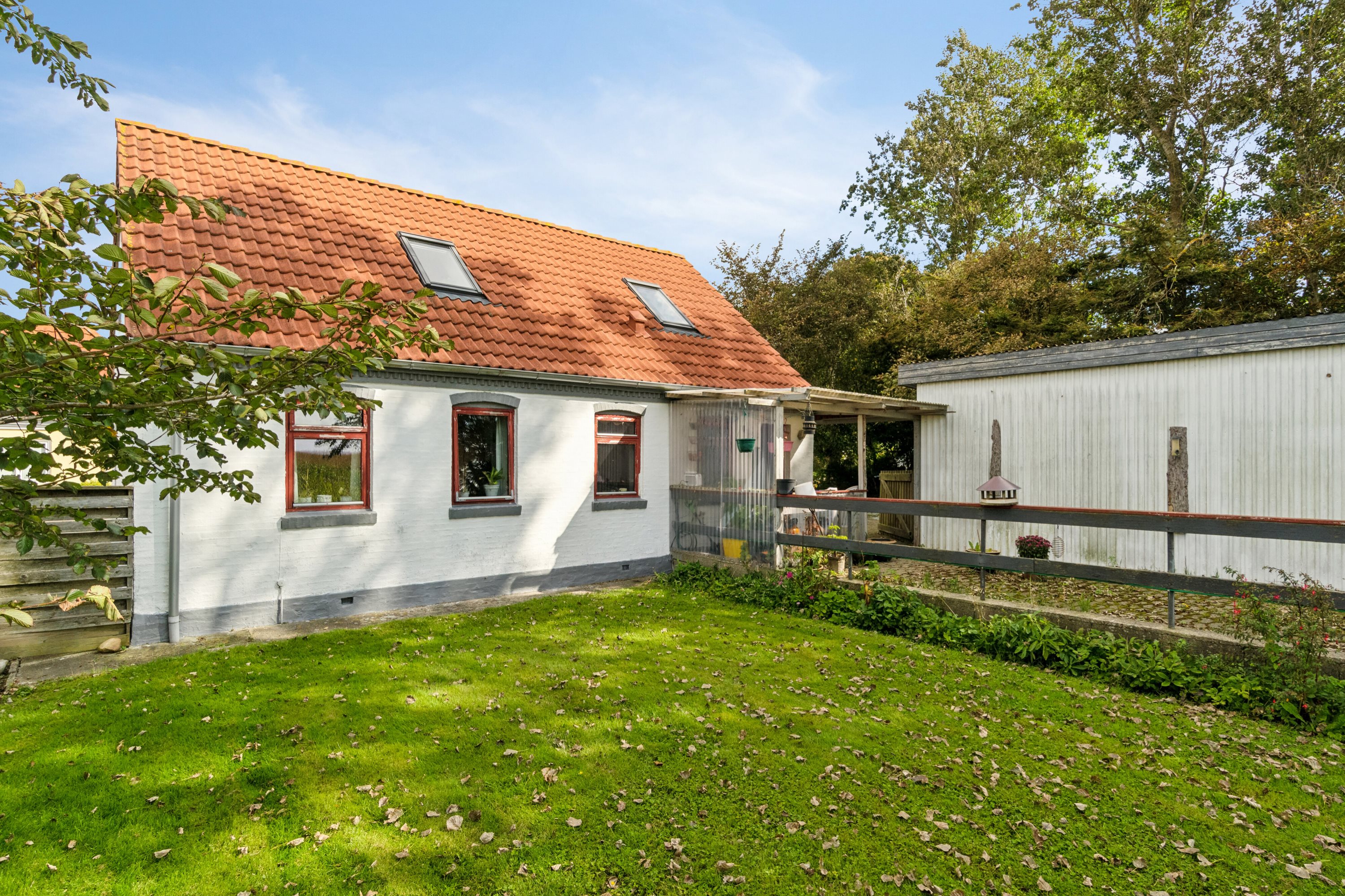 Fremhævet udendørs billede i fuldskærmstilstand. Billede af Tårnvej 60, Hørdum, 7752 Snedsted