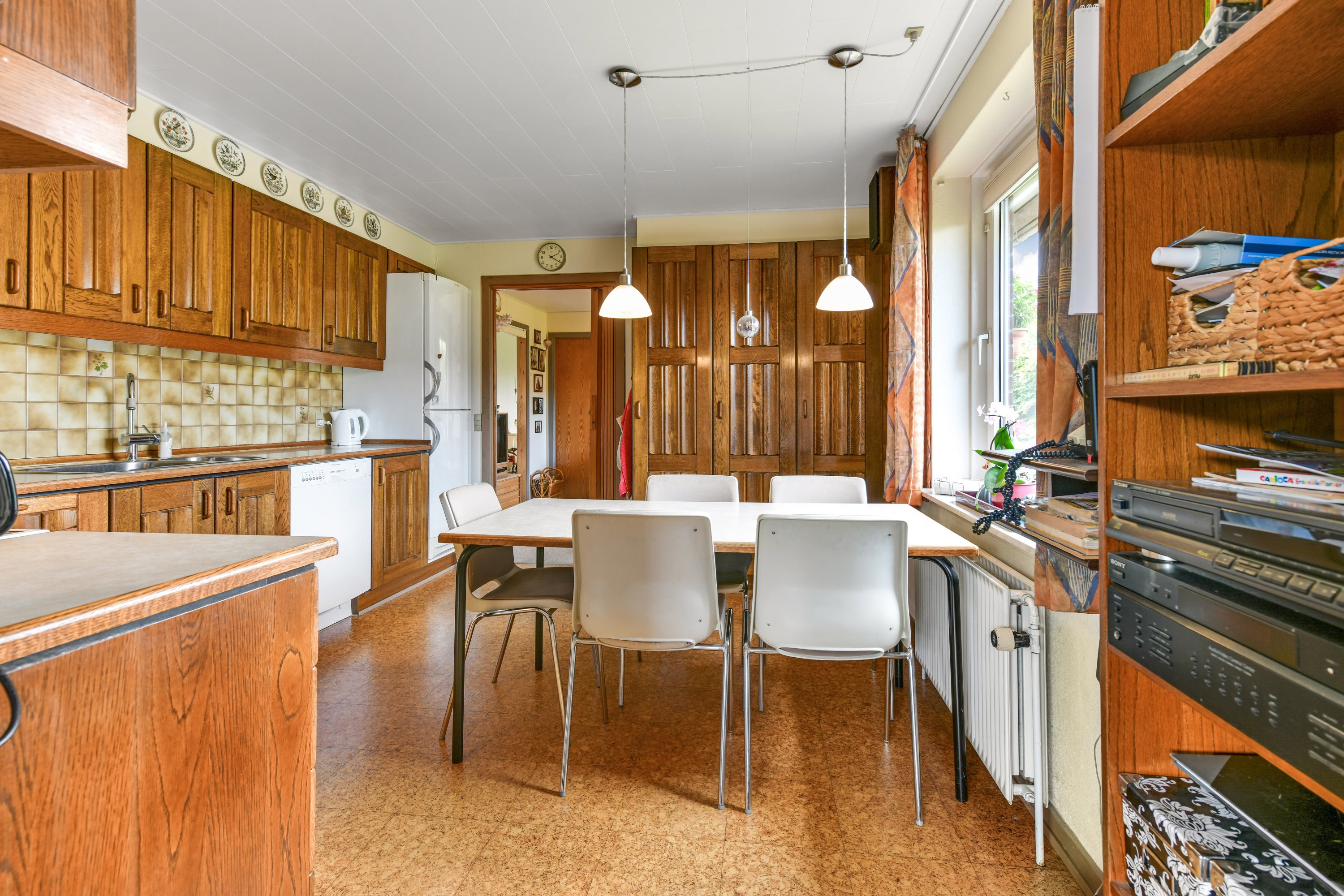 Fremhævet køkken billede i fuldskærmstilstand. Billede af Nørrevej 47, Stend-Krogag, 7200 Grindsted