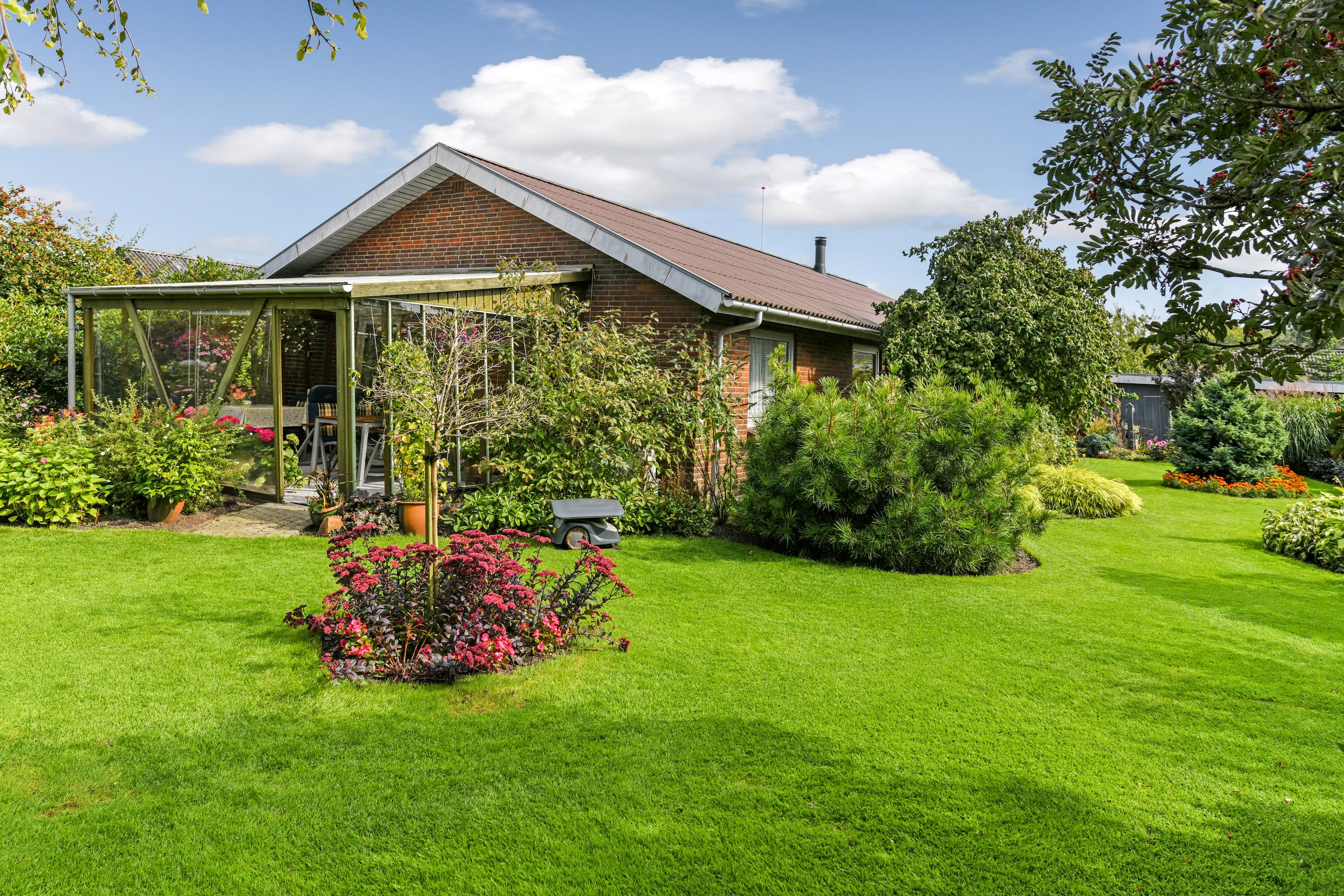 Fremhævet have billede i fuldskærmstilstand. Billede af Nørrevej 47, Stend-Krogag, 7200 Grindsted