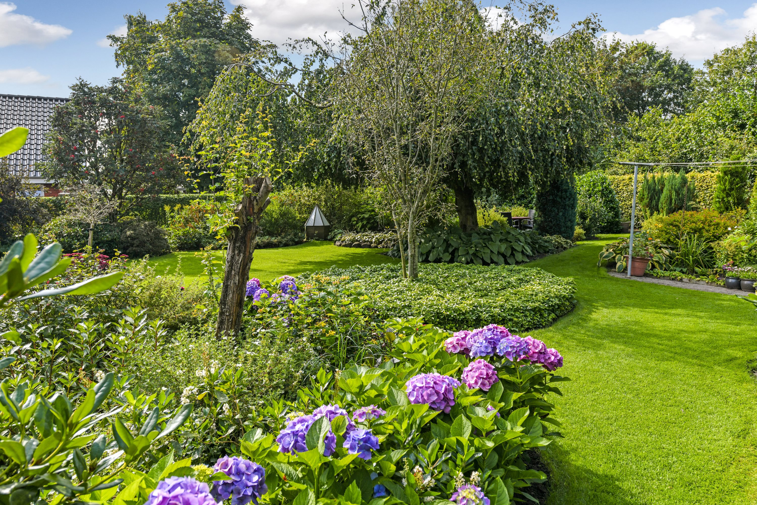 Fremhævet have billede i fuldskærmstilstand. Billede af Nørrevej 47, Stend-Krogag, 7200 Grindsted