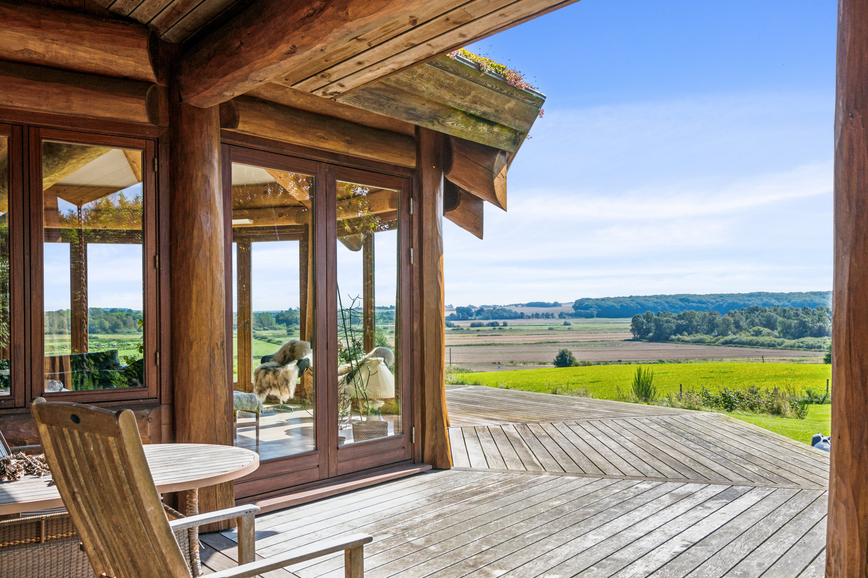 Miniaturebillede 1: udsigt. Billede af Svanholmsmindevej 23, Svanfolk, 9293 Kongerslev