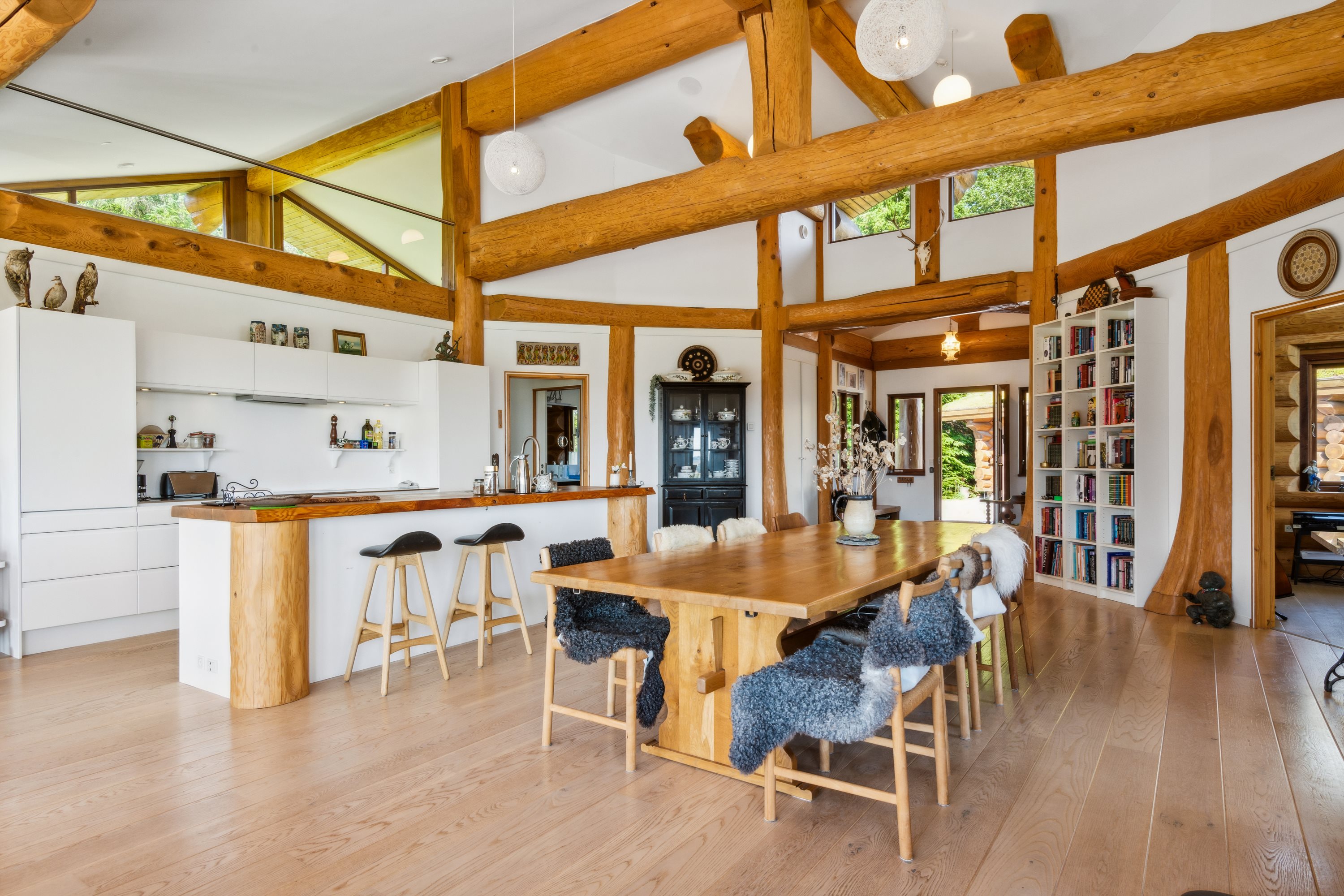 Fremhævet køkken billede i fuldskærmstilstand. Billede af Svanholmsmindevej 23, Svanfolk, 9293 Kongerslev