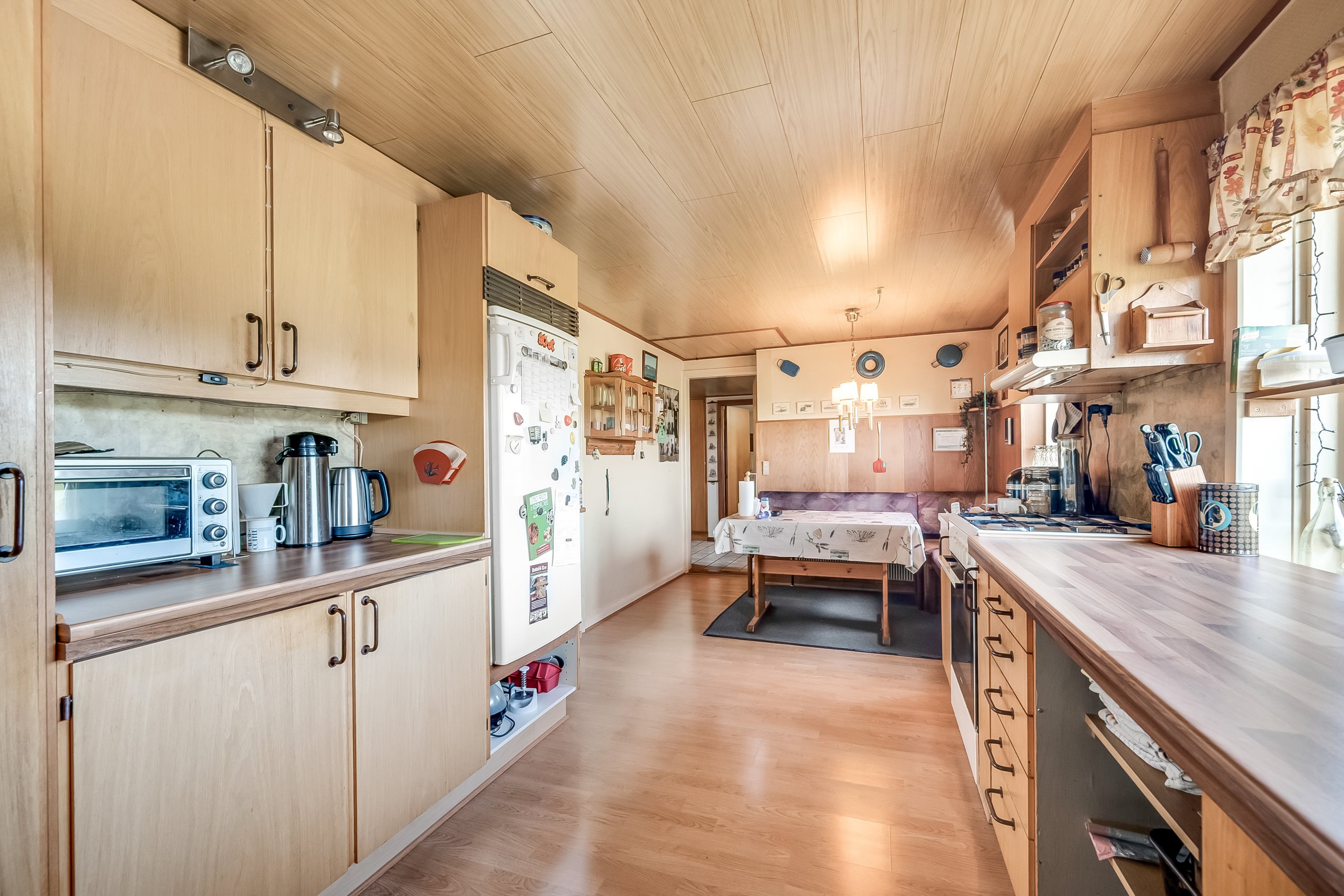 Fremhævet køkken billede i fuldskærmstilstand. Billede af Torstedvej 55, Torsted, 6980 Tim