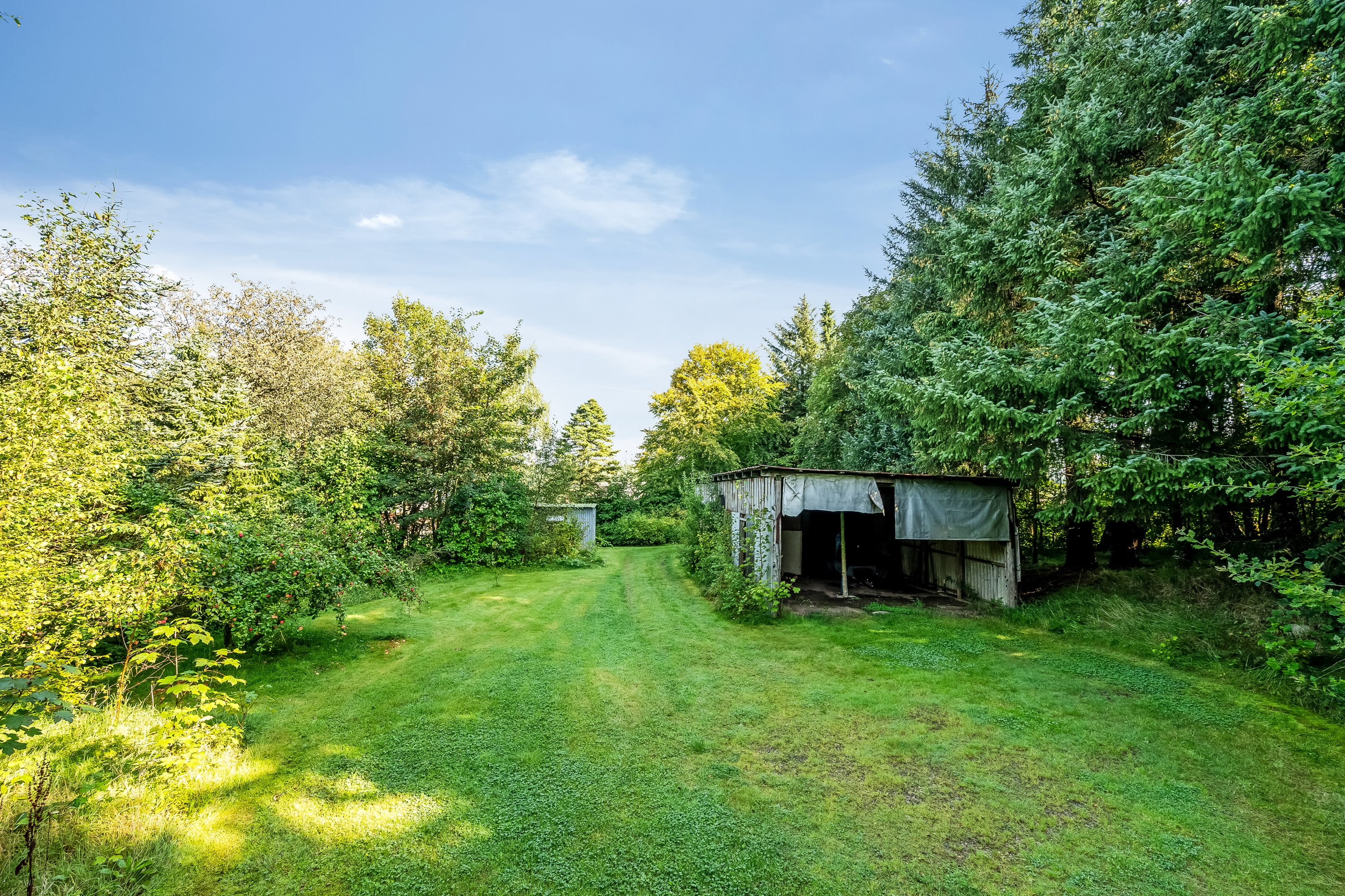 Fremhævet facade billede i fuldskærmstilstand. Billede af Torstedvej 55, Torsted, 6980 Tim