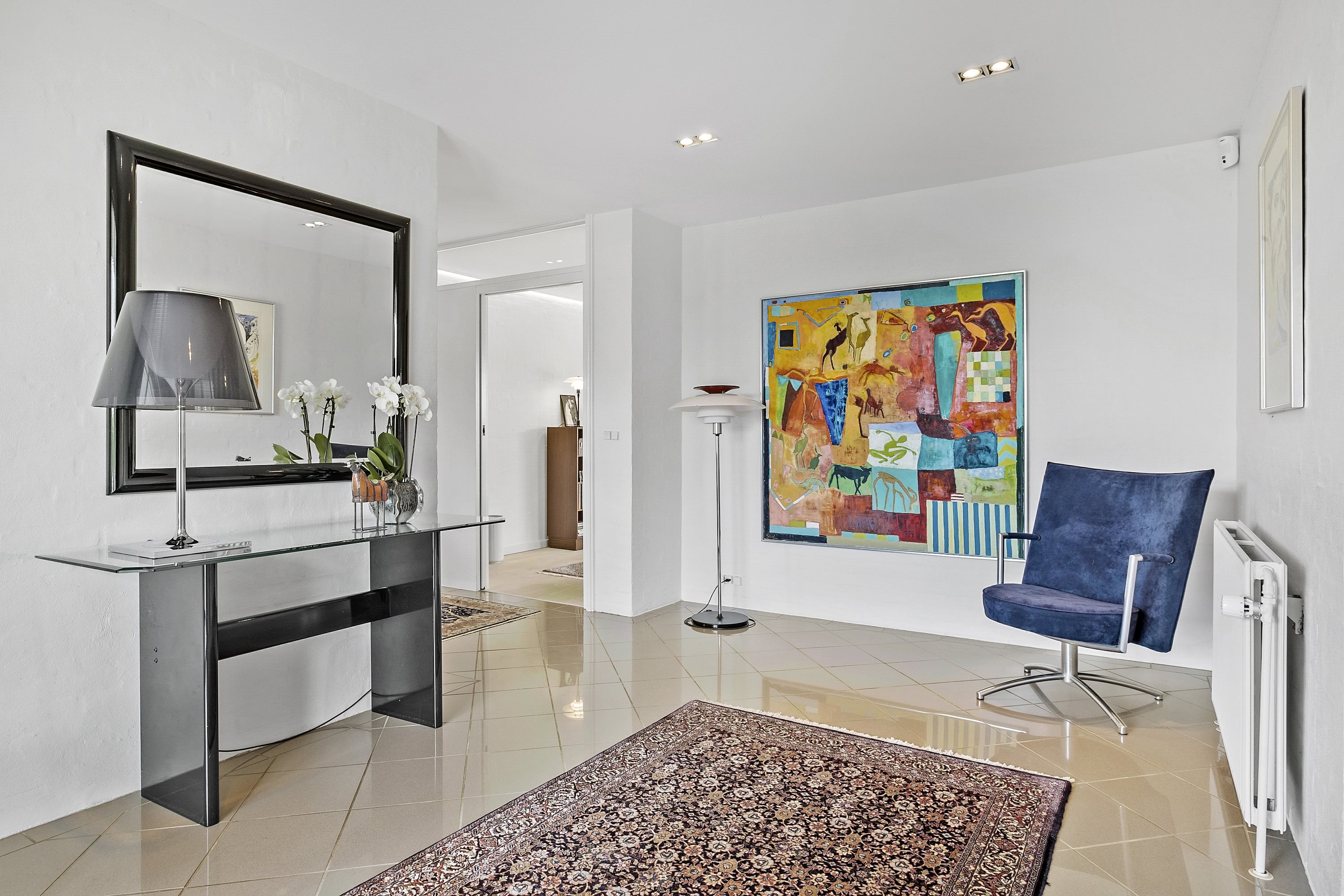 Fremhævet stue billede i fuldskærmstilstand. Billede af Østervang 68, 9362 Gandrup