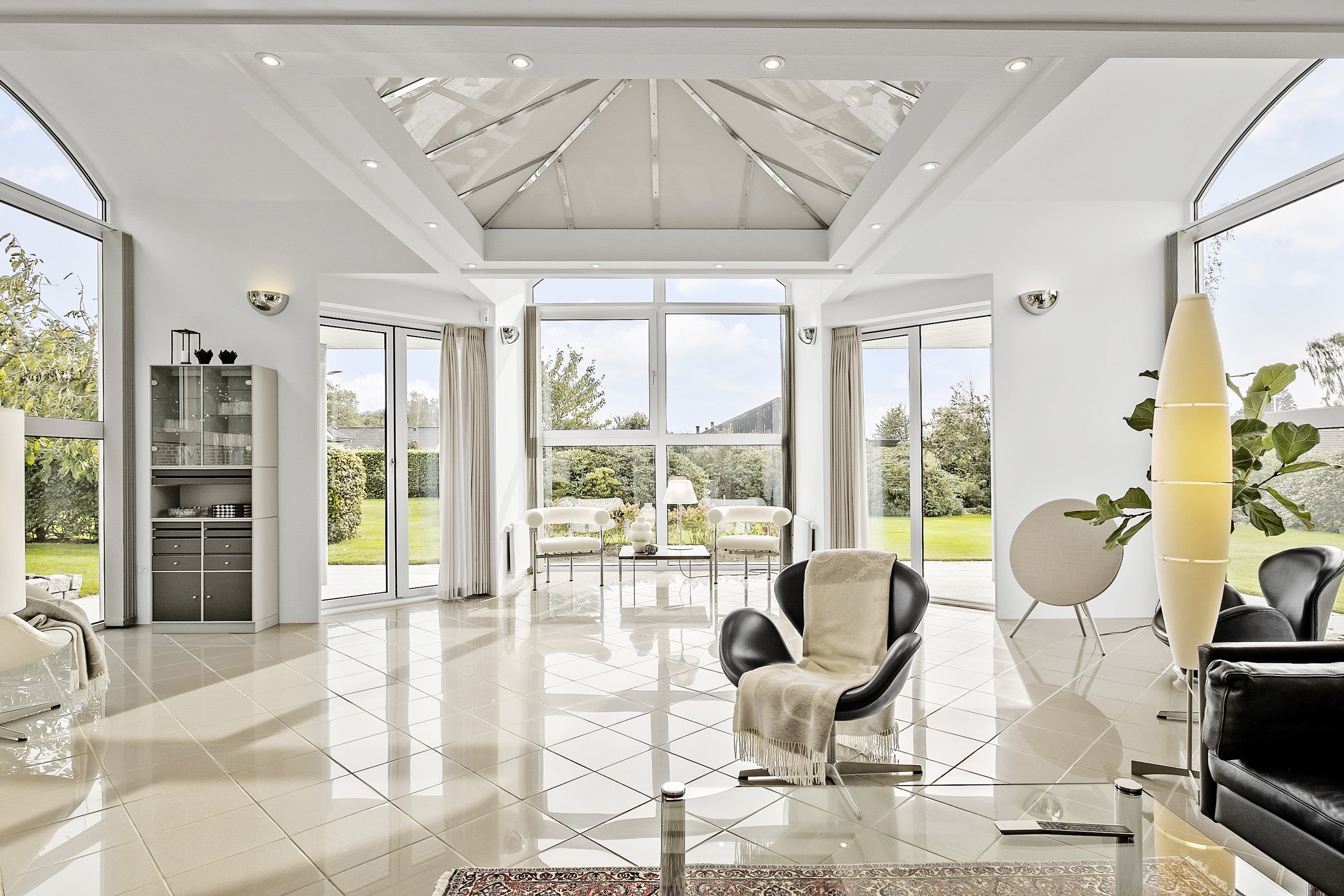 Fremhævet stue billede i fuldskærmstilstand. Billede af Østervang 68, 9362 Gandrup