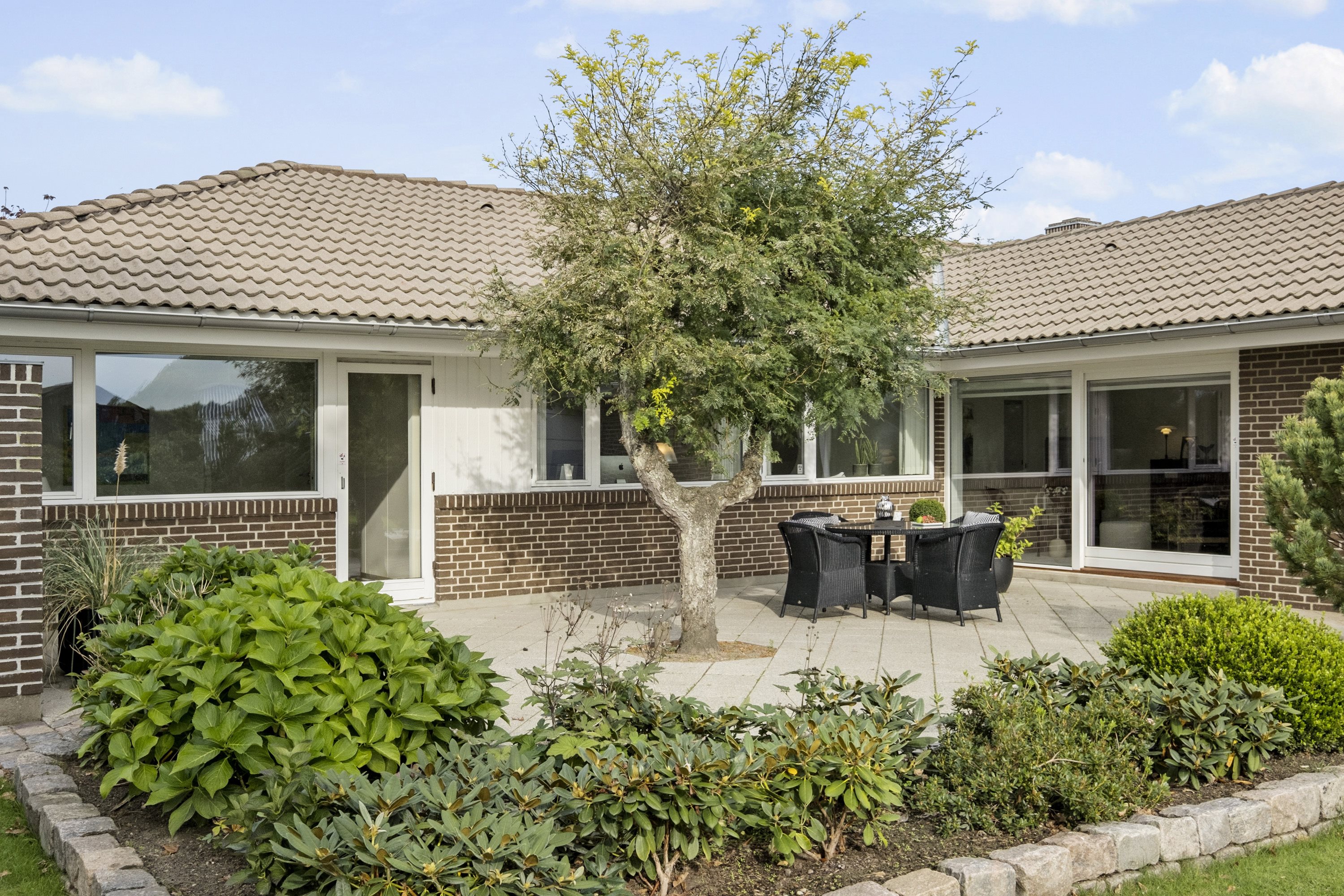 Fremhævet terrasse billede i fuldskærmstilstand. Billede af Østervang 68, 9362 Gandrup