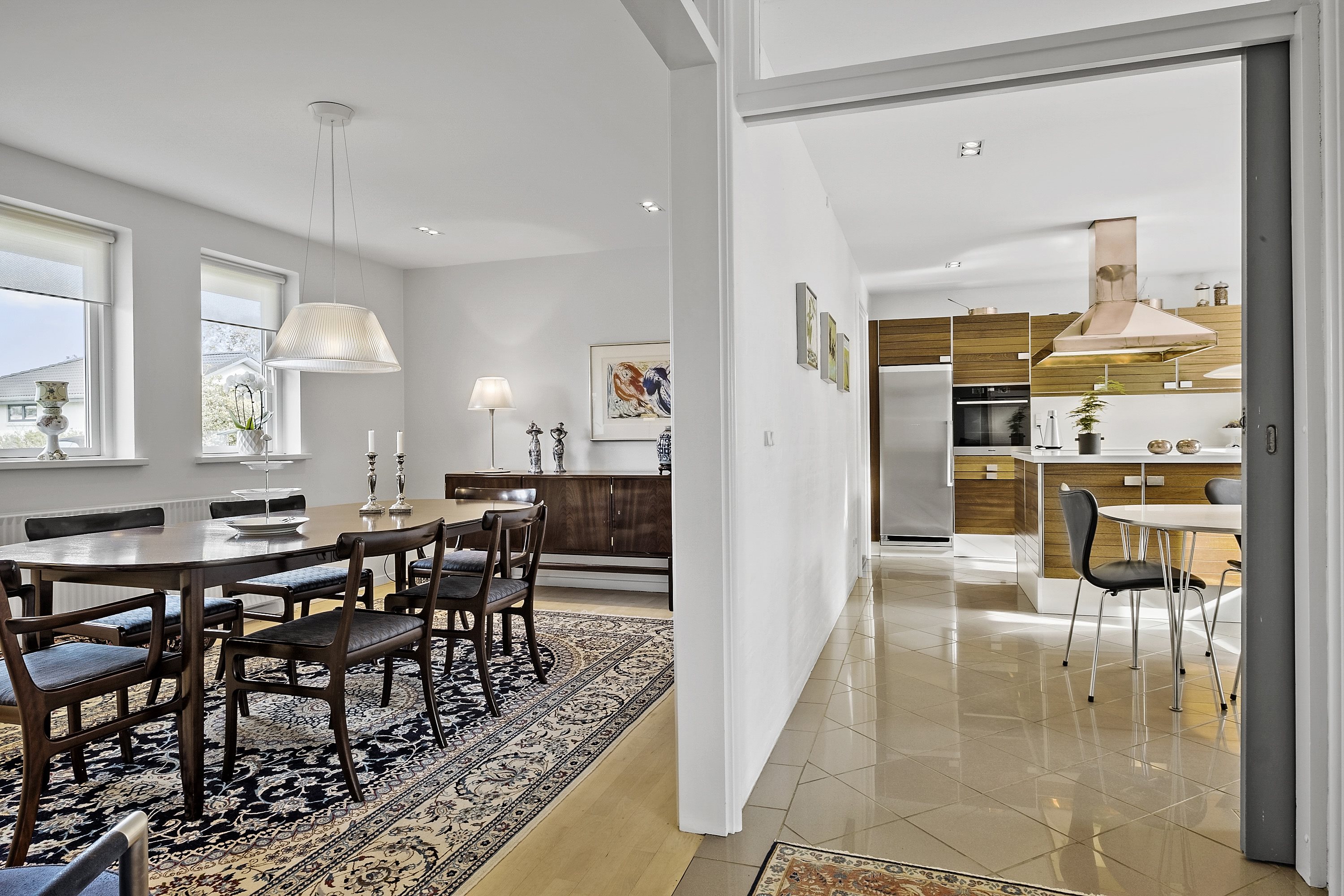 Fremhævet stue billede i fuldskærmstilstand. Billede af Østervang 68, 9362 Gandrup