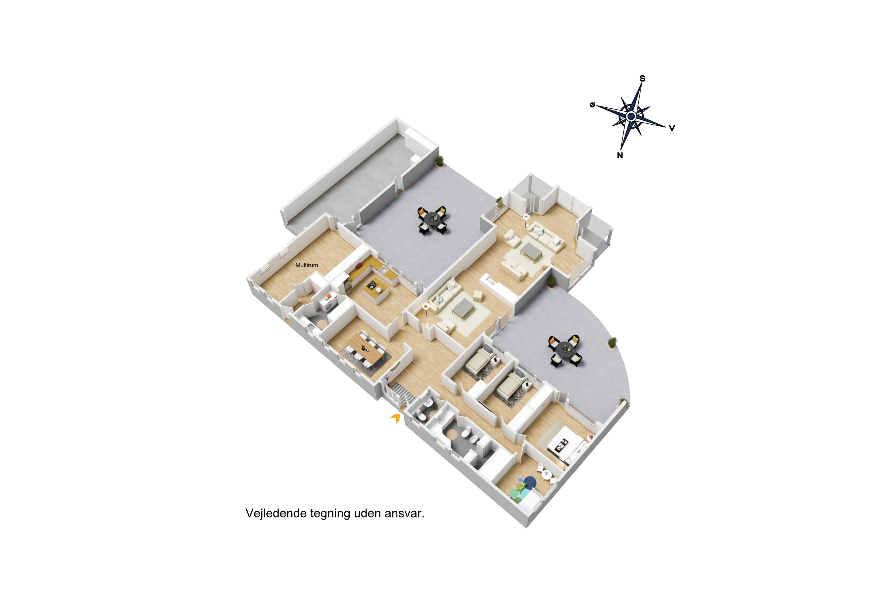 Plantegninger billede af Østervang 68, 9362 Gandrup