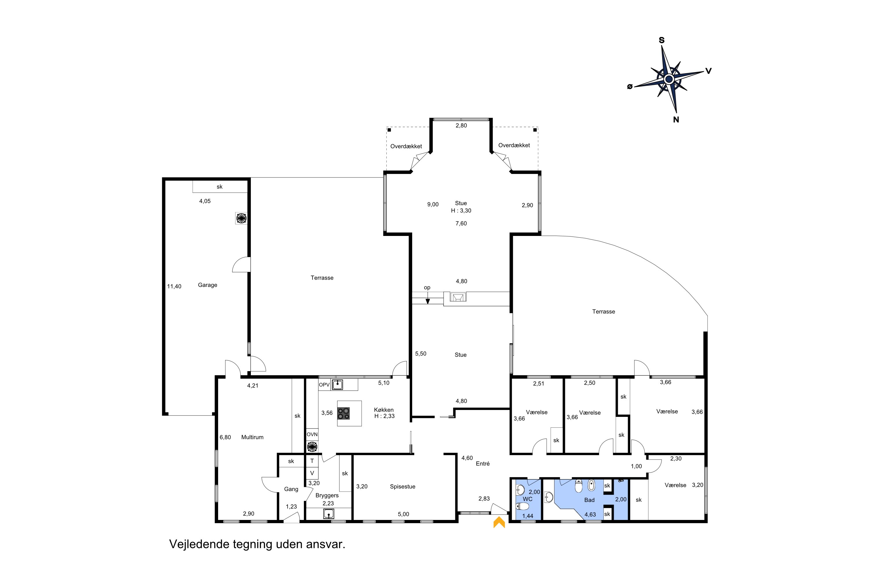 Plantegninger billede af Østervang 68, 9362 Gandrup
