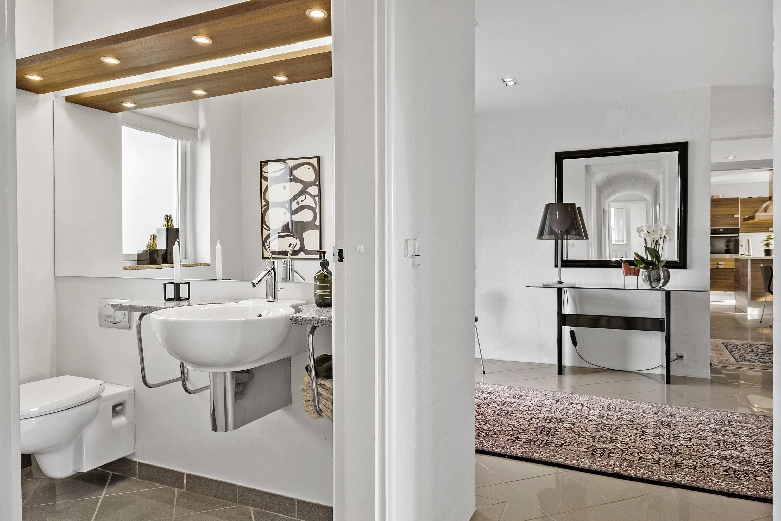 Fremhævet badeværelse billede i fuldskærmstilstand. Billede af Østervang 68, 9362 Gandrup