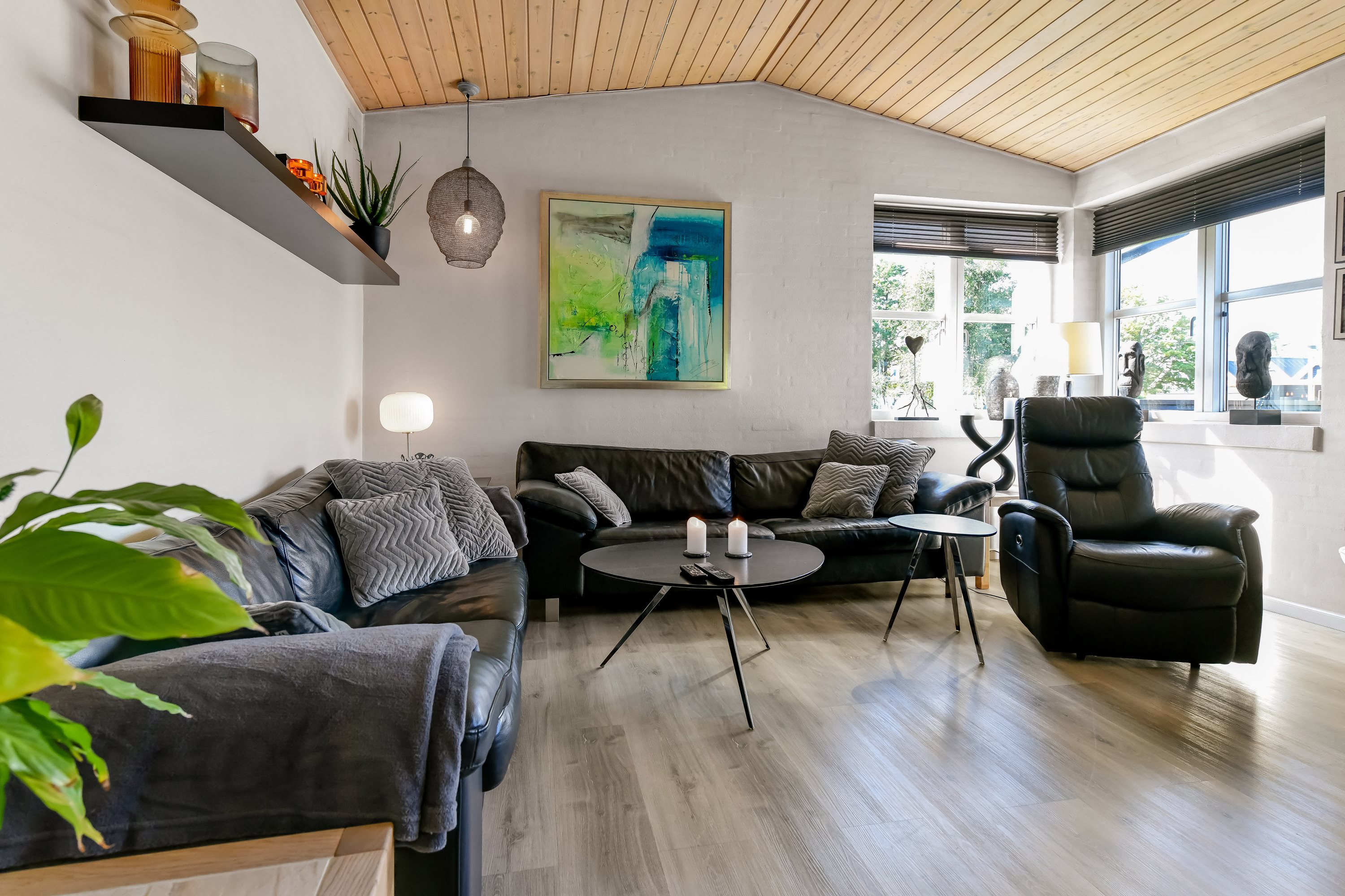 Fremhævet stue billede i fuldskærmstilstand. Billede af Blåvandvej 51C, 6857 Blåvand