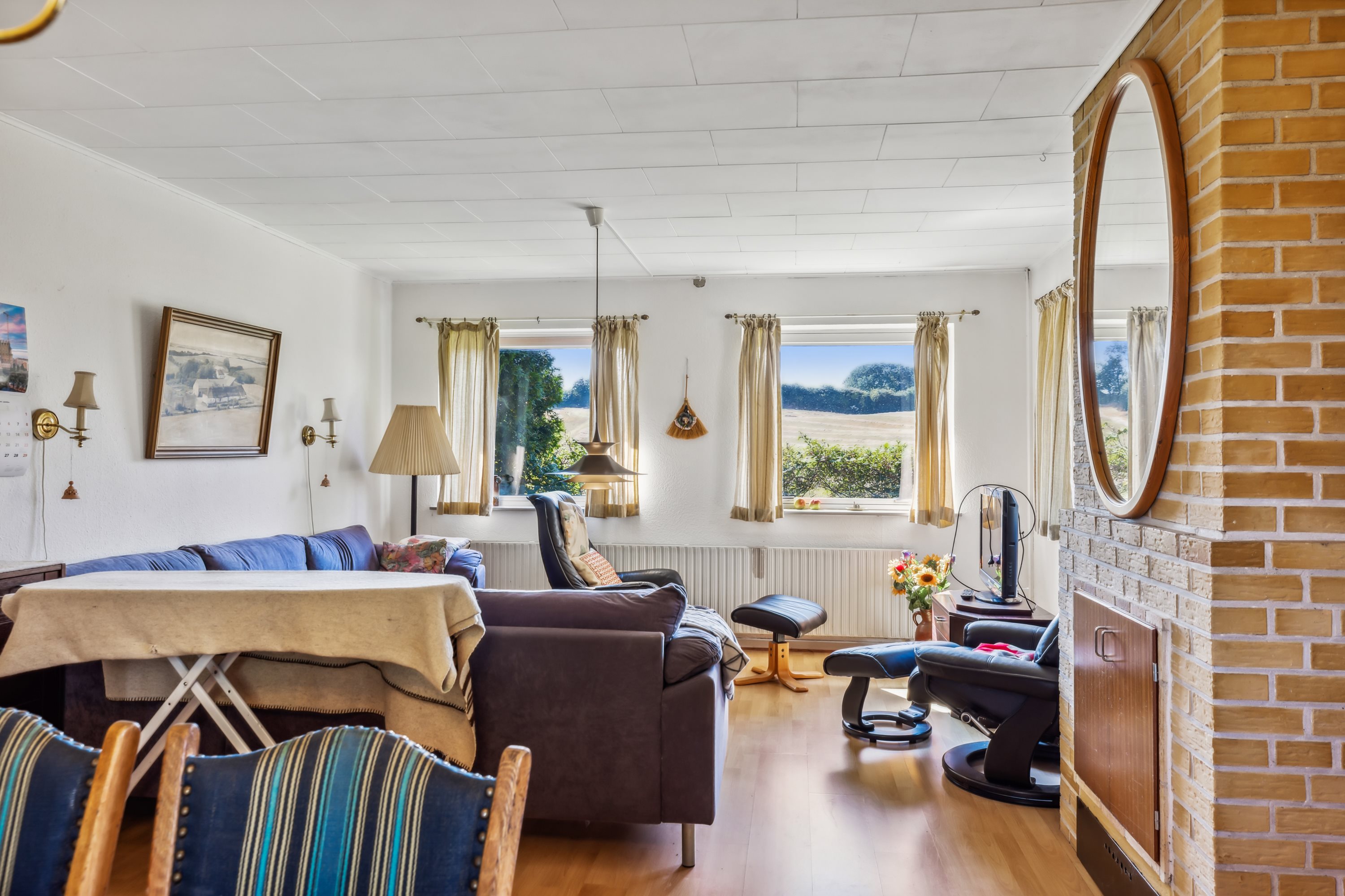 Fremhævet stue billede i fuldskærmstilstand. Billede af Nedervej 29A, Mjels, 6430 Nordborg