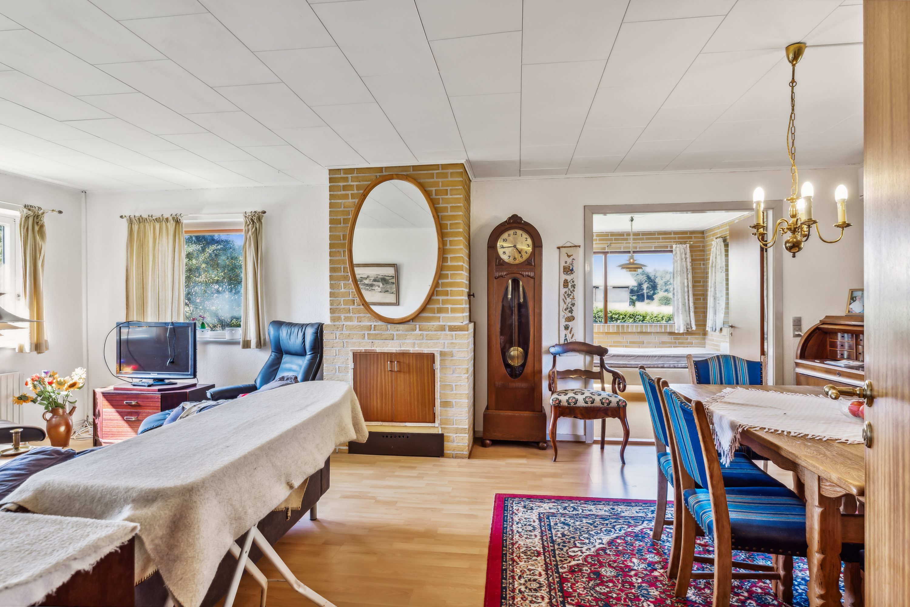 Fremhævet stue billede i fuldskærmstilstand. Billede af Nedervej 29A, Mjels, 6430 Nordborg