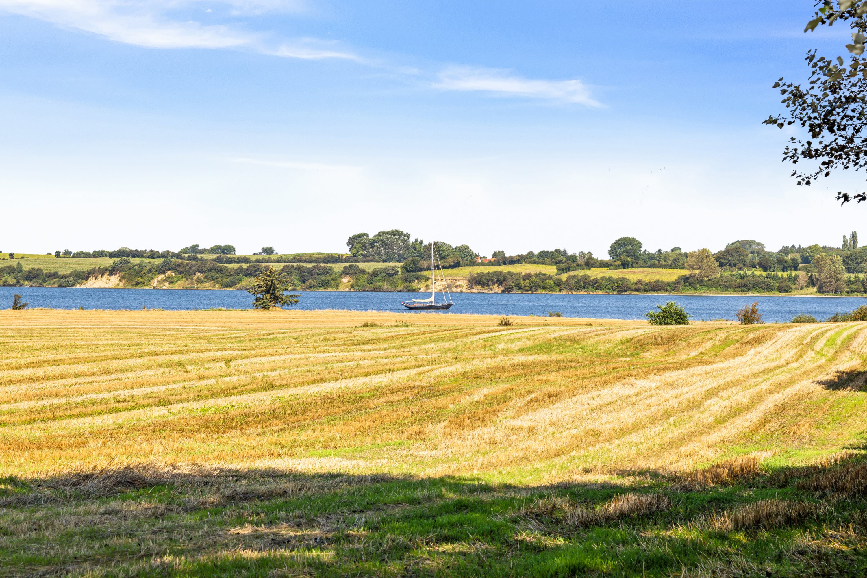 Fremhævet luftfoto billede i fuldskærmstilstand. Billede af Nedervej 29A, Mjels, 6430 Nordborg