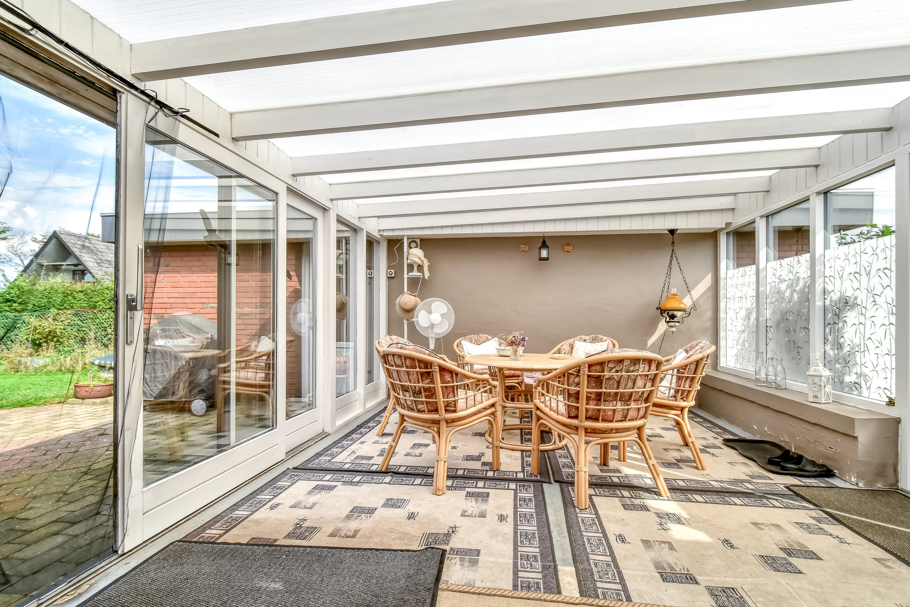 Fremhævet udestue billede i fuldskærmstilstand. Billede af Grønningen 14, Troldhede, 6920 Videbæk