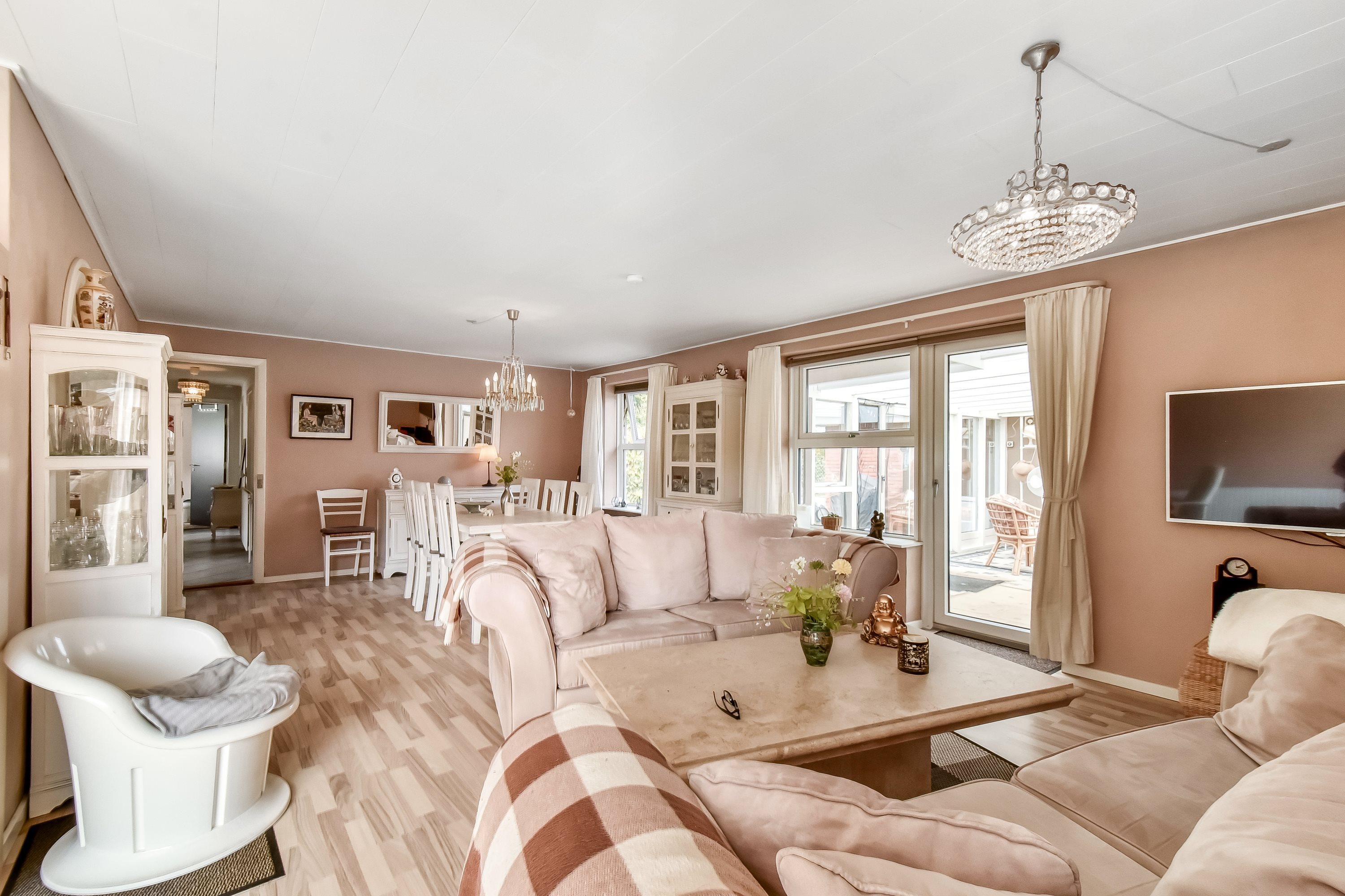 Miniaturebillede 2: stue. Billede af Grønningen 14, Troldhede, 6920 Videbæk