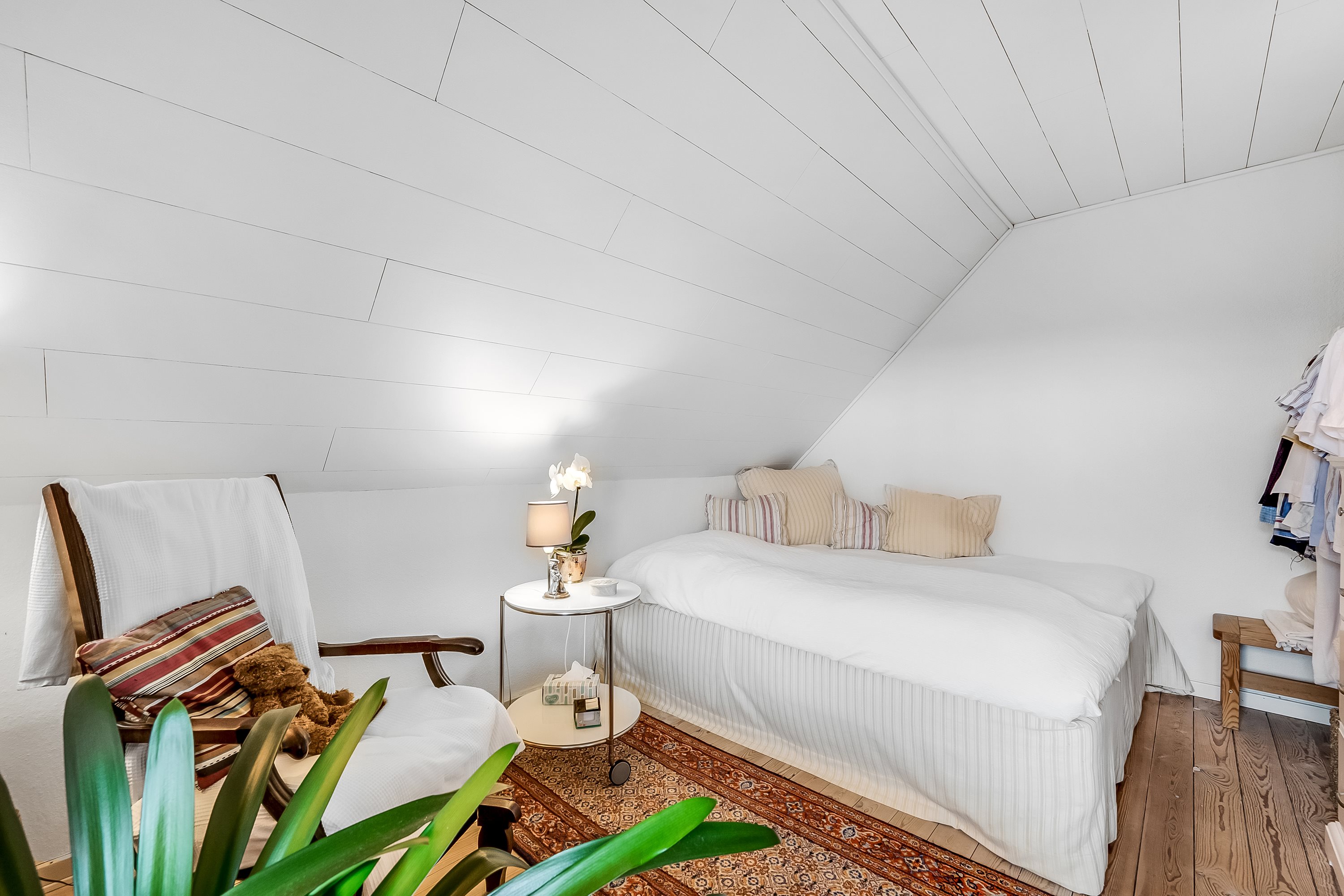 Fremhævet stue billede i fuldskærmstilstand. Billede af Liljealle 13, 6920 Videbæk