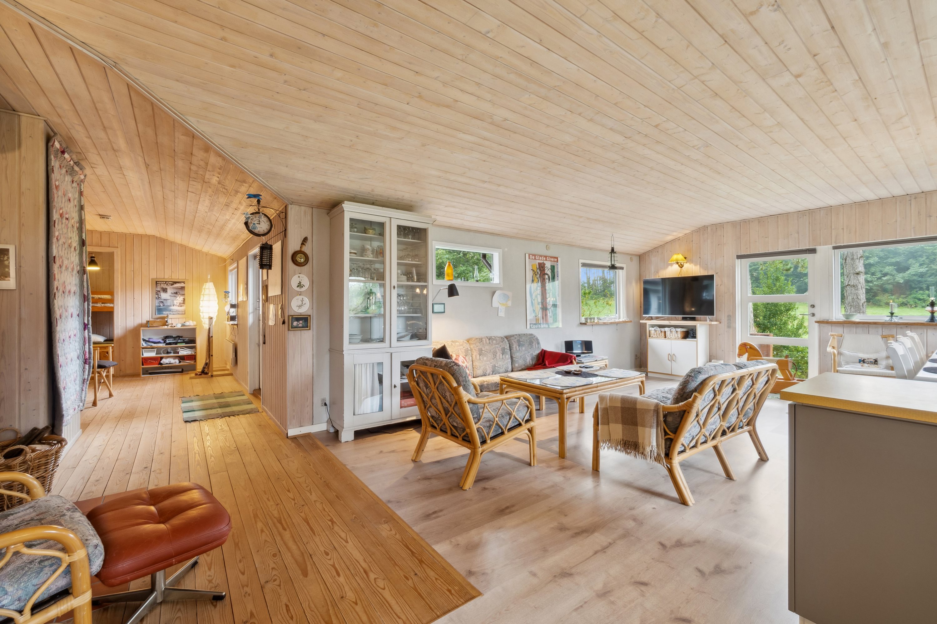 Fremhævet stue billede i fuldskærmstilstand. Billede af Skovstjernevej 8, Vadum, 7860 Spøttrup