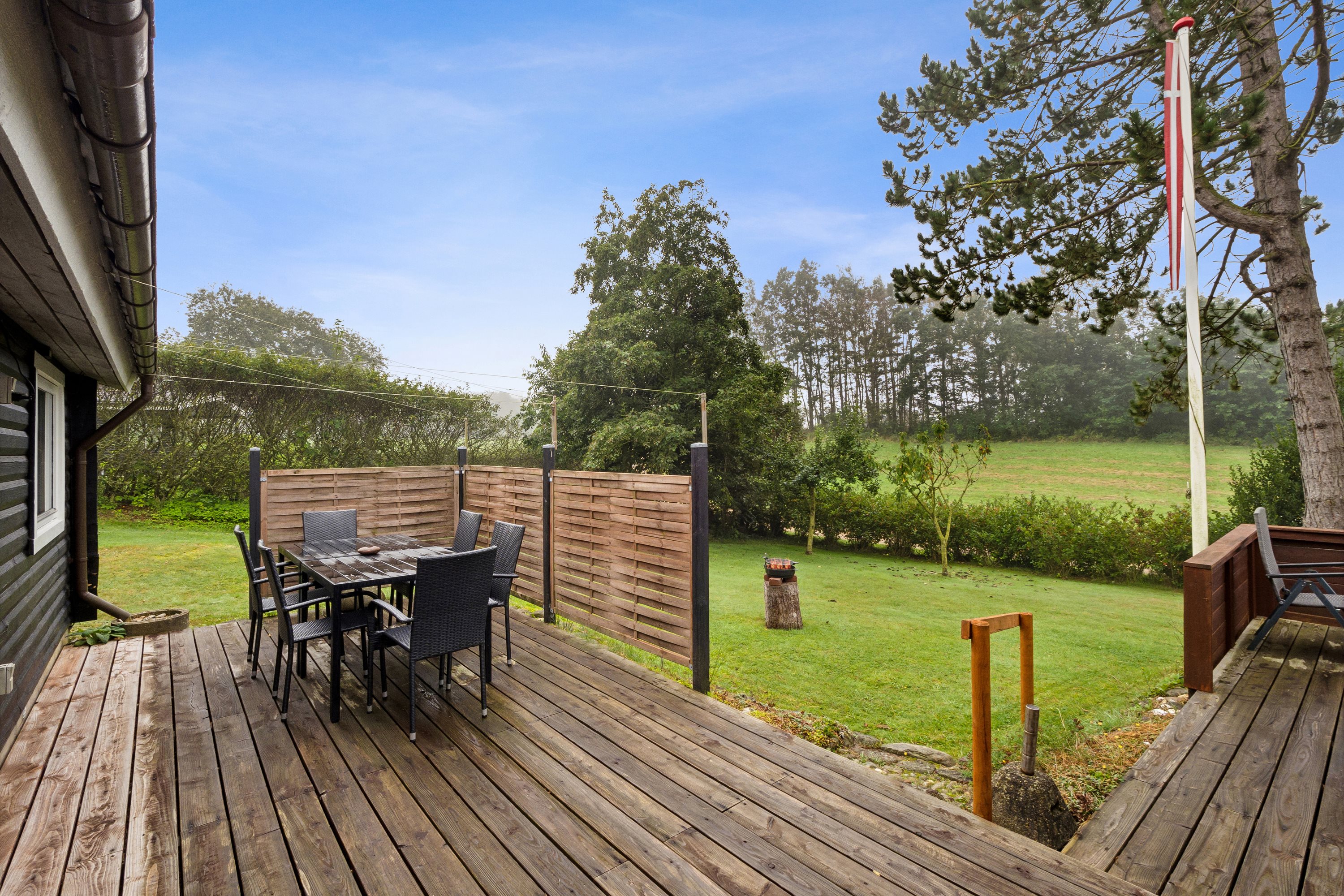 Fremhævet terrasse billede i fuldskærmstilstand. Billede af Skovstjernevej 8, Vadum, 7860 Spøttrup