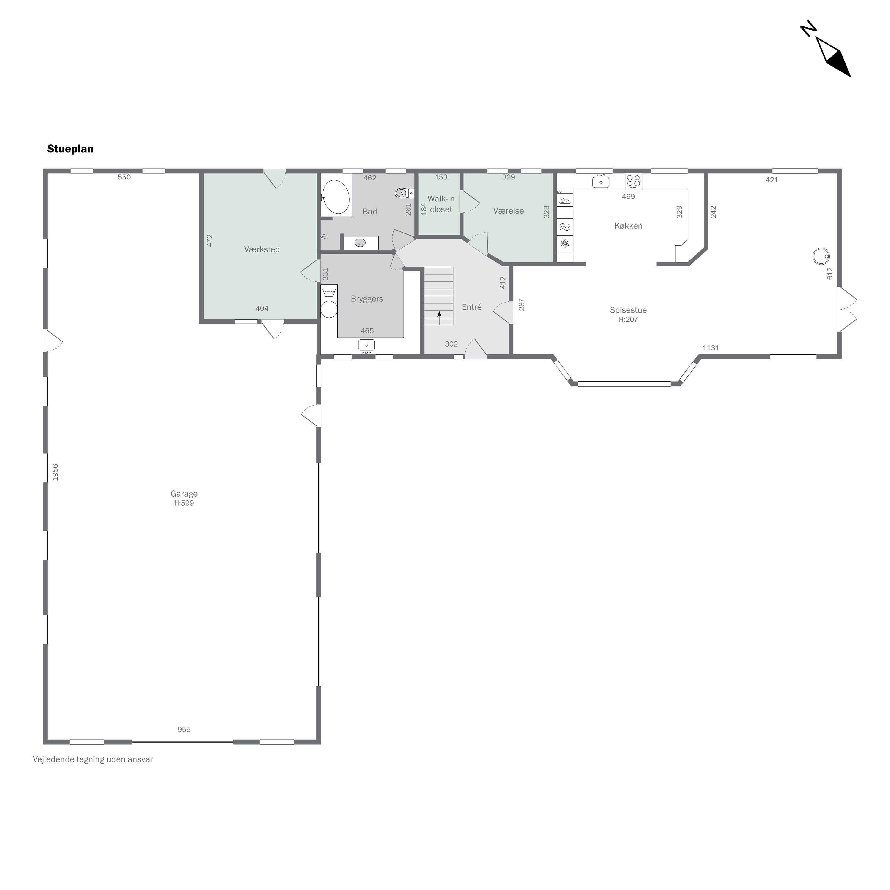 Plantegninger billede af Ashøjvej 14, 7760 Hurup Thy