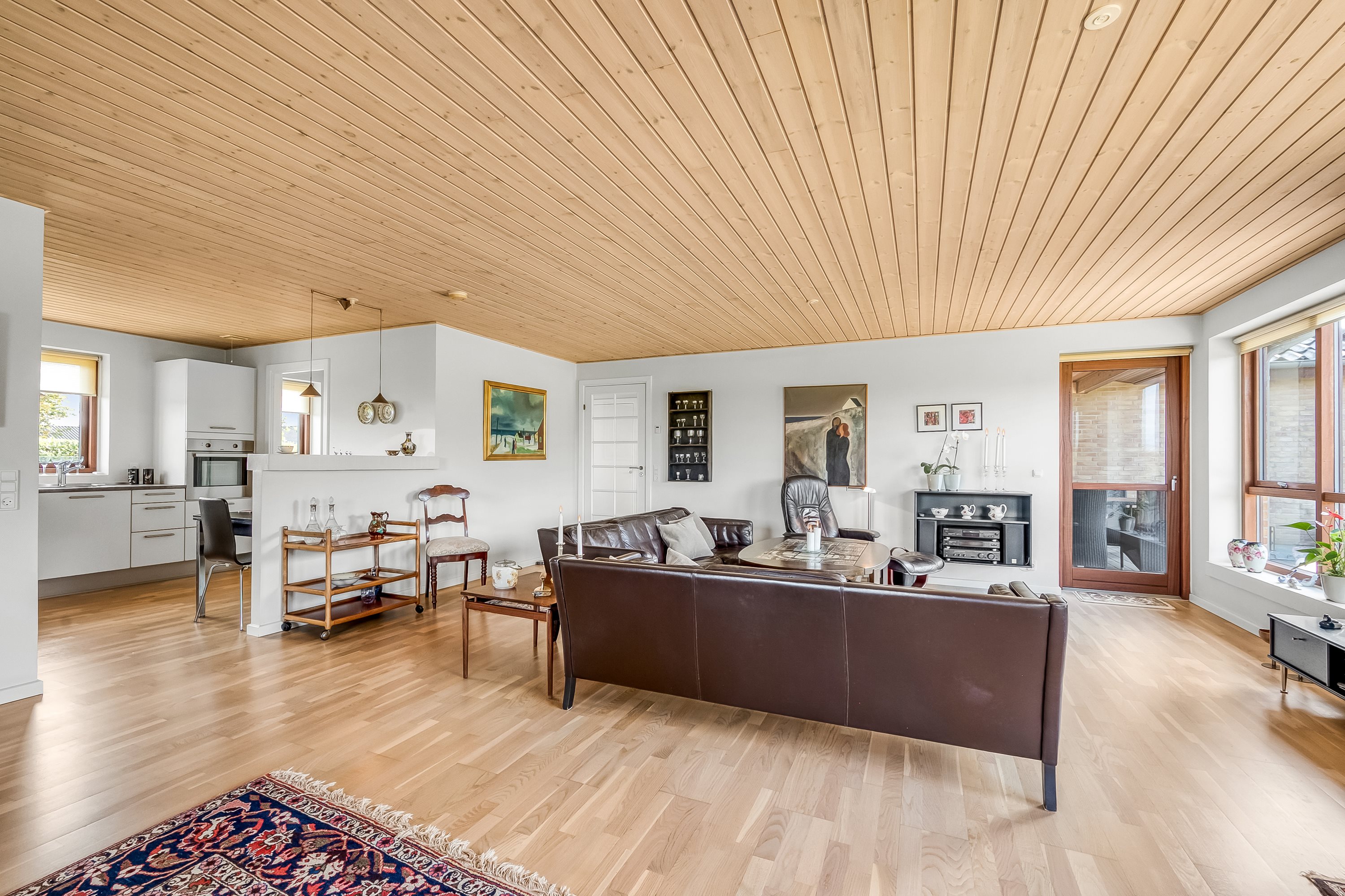 Fremhævet stue billede i fuldskærmstilstand. Billede af Stenaldervej 87, Rindum, 6950 Ringkøbing