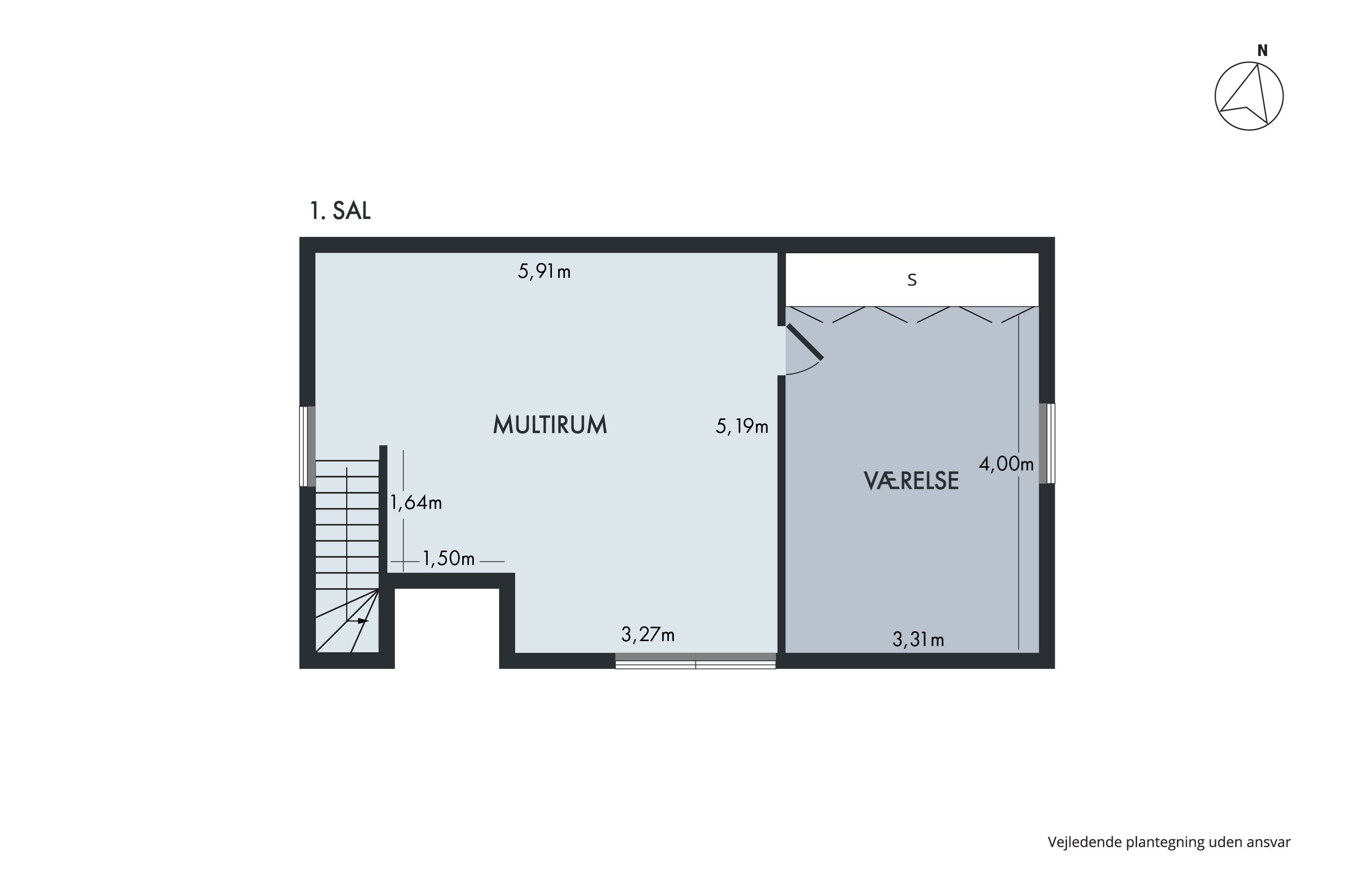 Plantegninger billede af Lystrupvej 32, Lystrup, 8961 Allingåbro